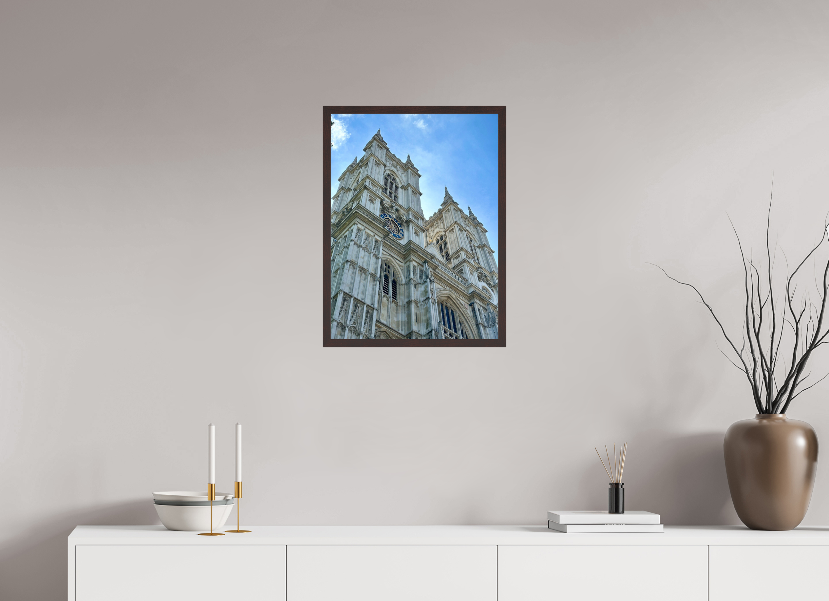 18 x 24″, ArtBox On Aluminum Dibond Westminster Abbey (Alternate View)