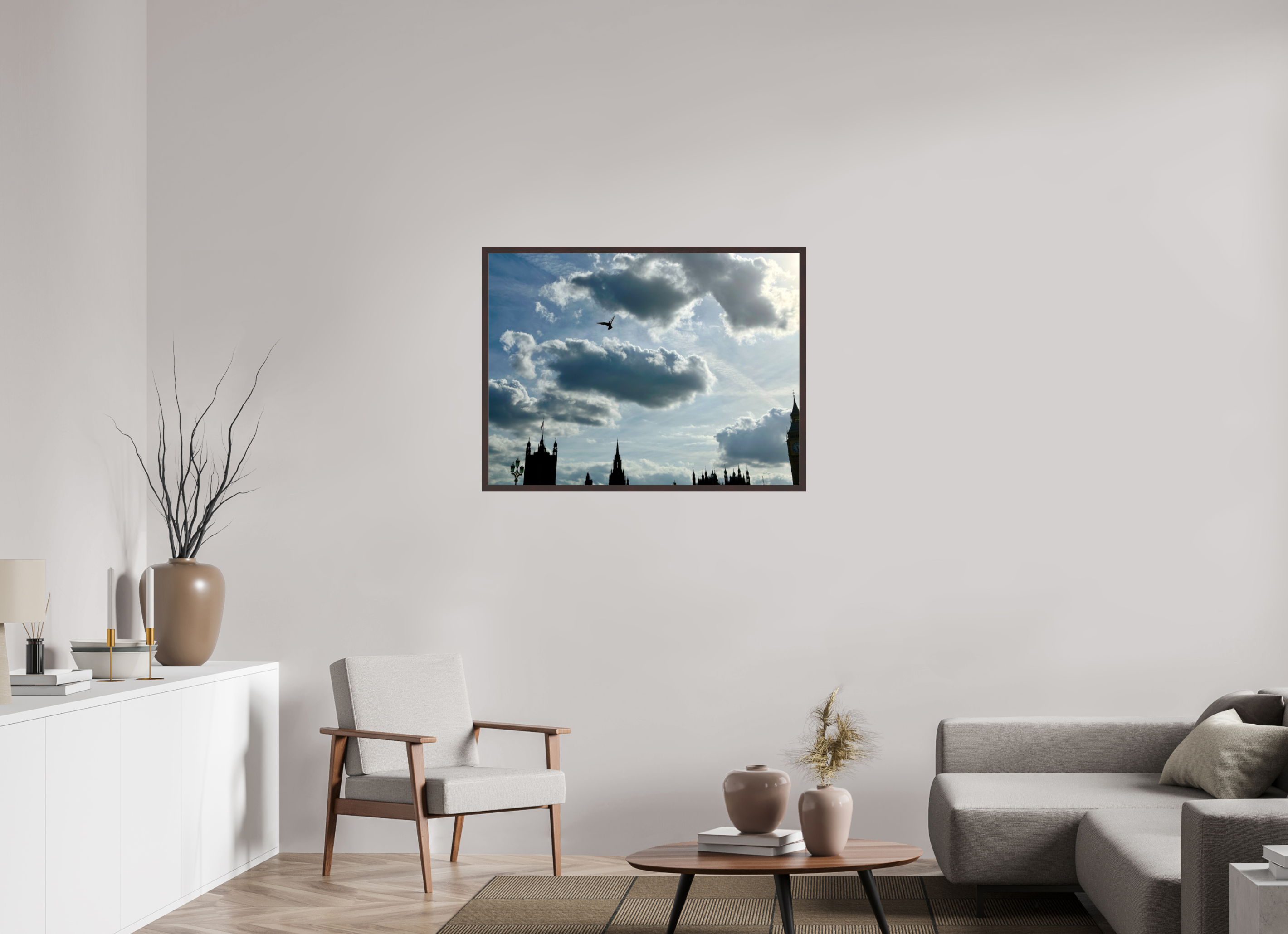40 x 30″, ArtBox On Aluminum Dibond Seagull