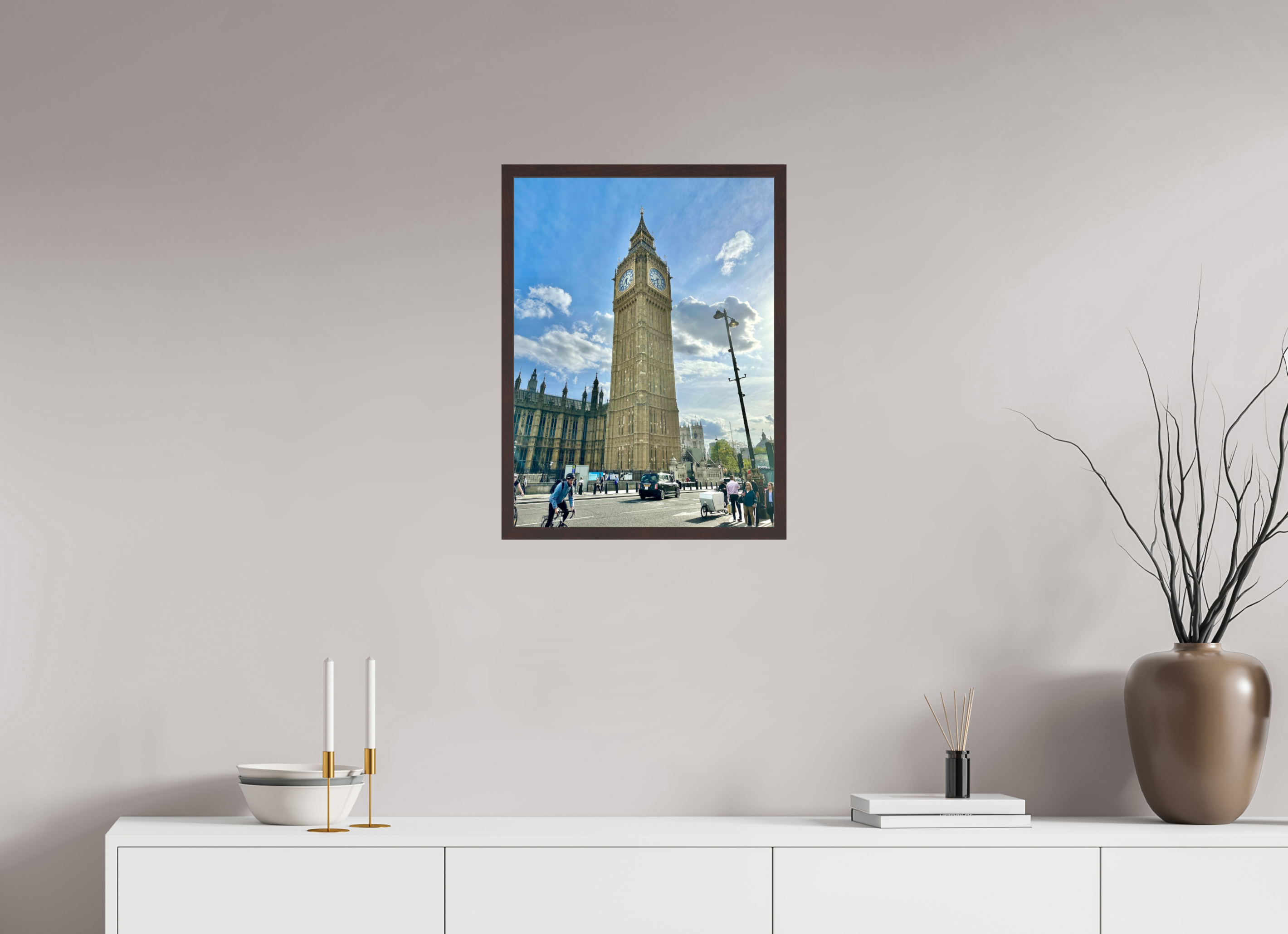 18 x 24″, ArtBox On Aluminum Dibond Elizabeth Tower
