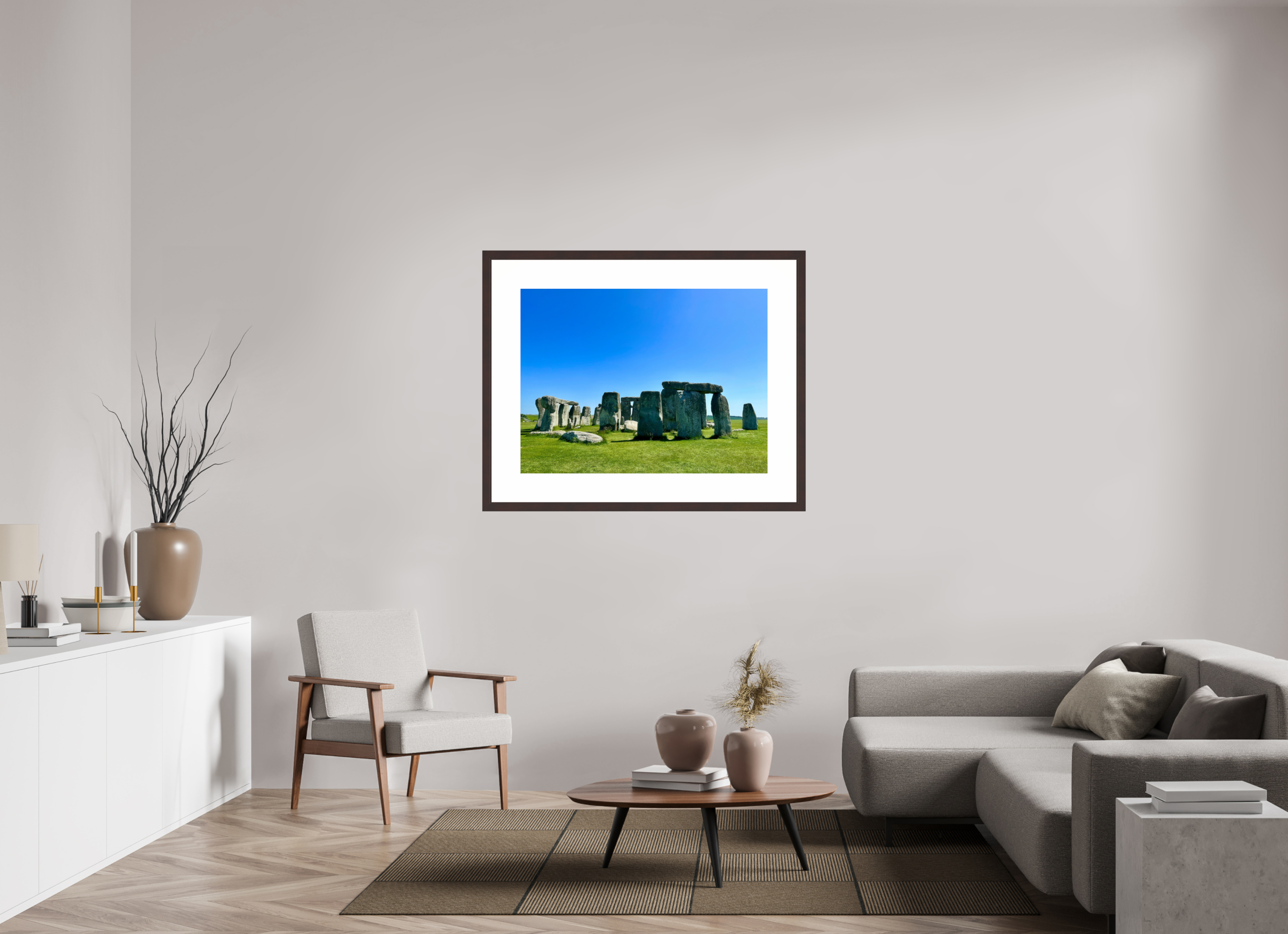 40 x 30″, Framed, Alder Brown, Color Print Stonehenge