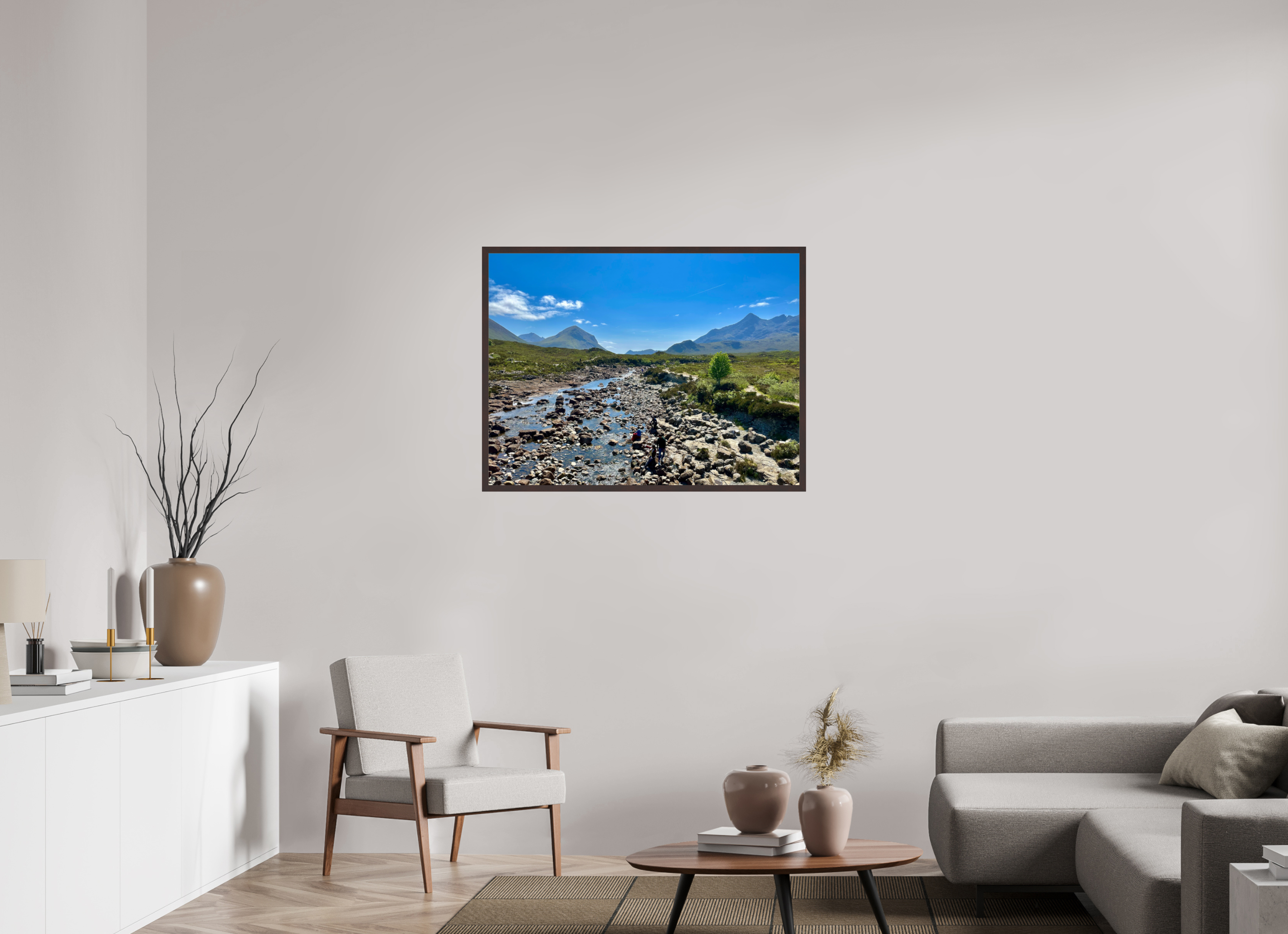 40 x 30″, ArtBox On Aluminum Dibond River Sligachan