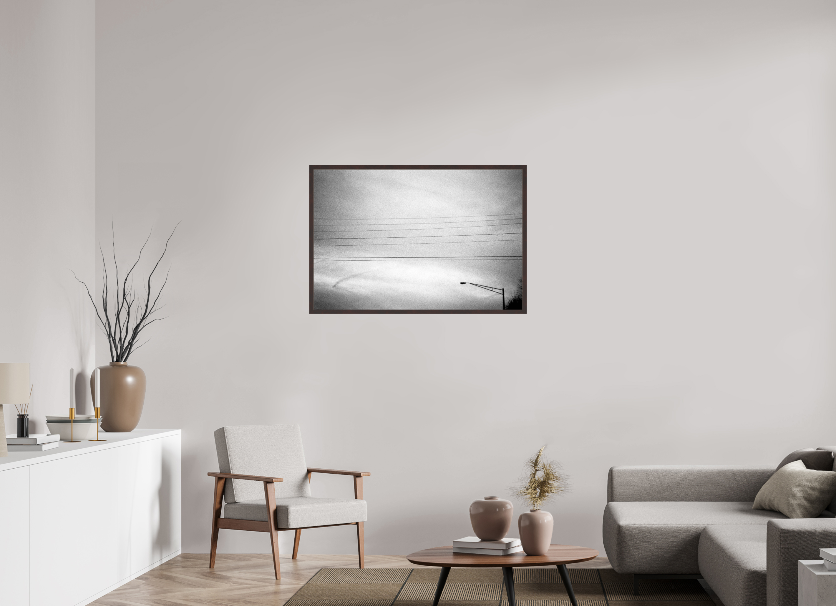 41.4 x 28″, ArtBox On Aluminum Dibond Wires