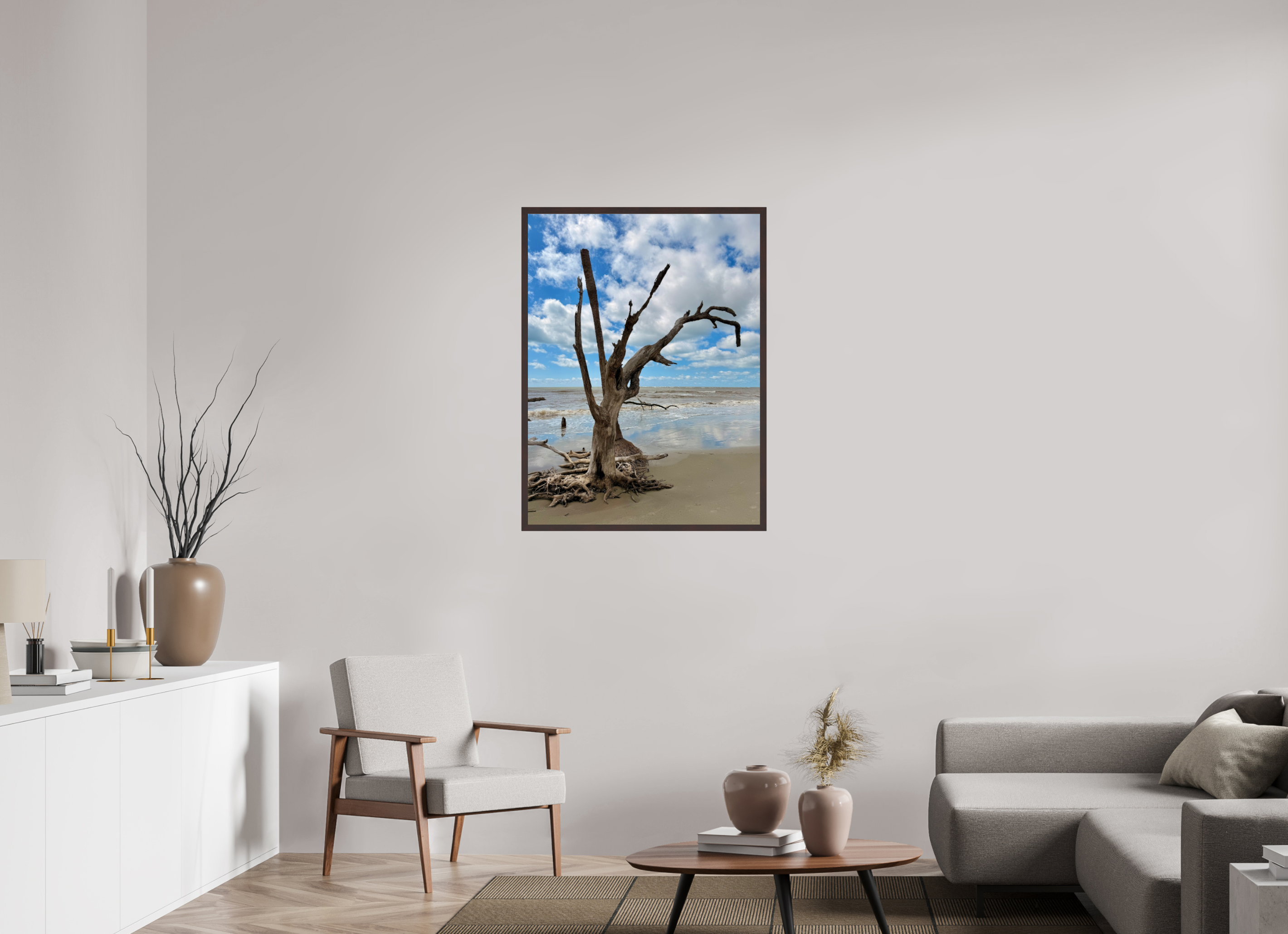 30 x 40″, ArtBox On Aluminum Dibond Tree at Capers Island