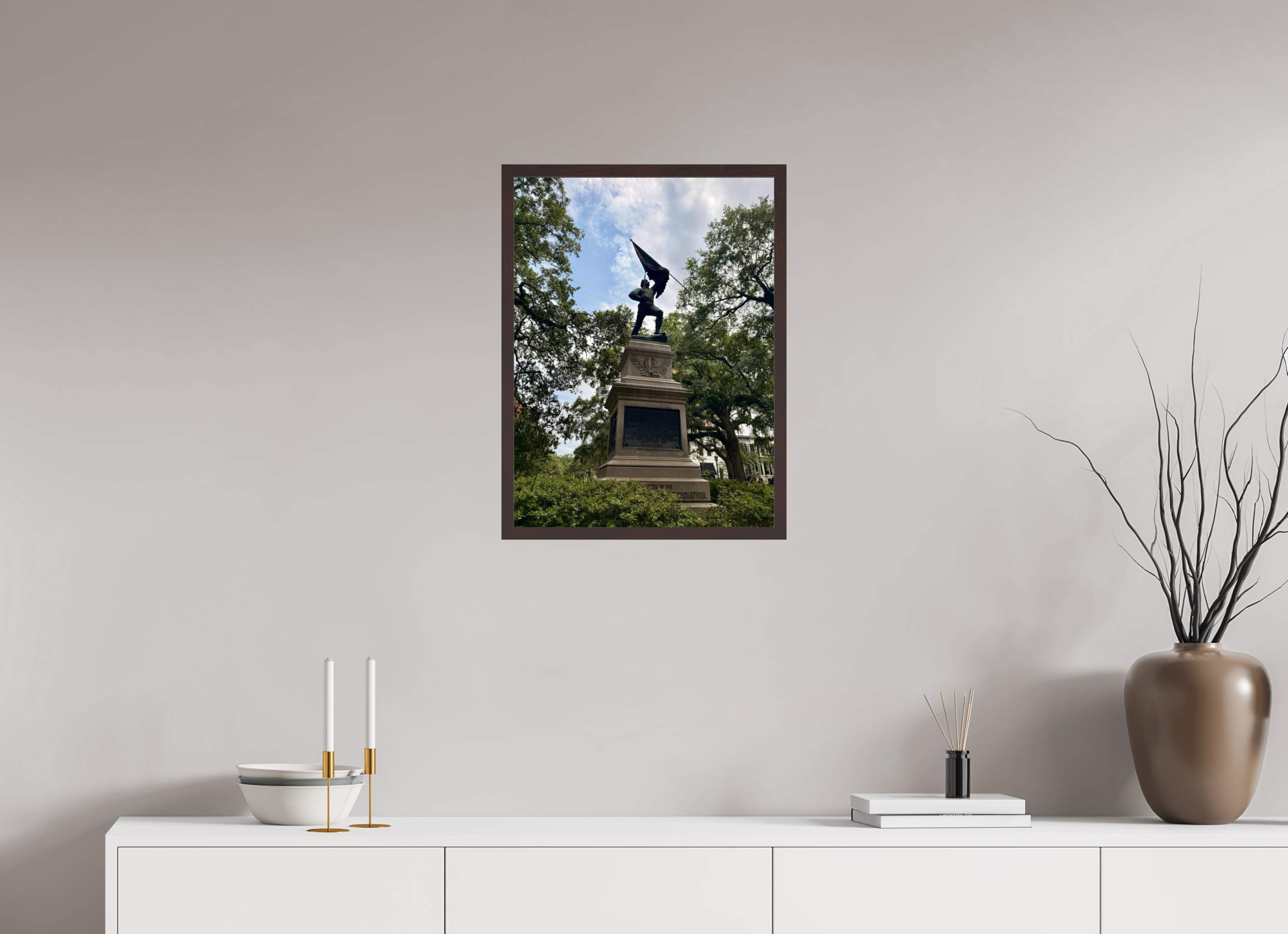 18 x 24″, ArtBox On Aluminum Dibond Madison Square
