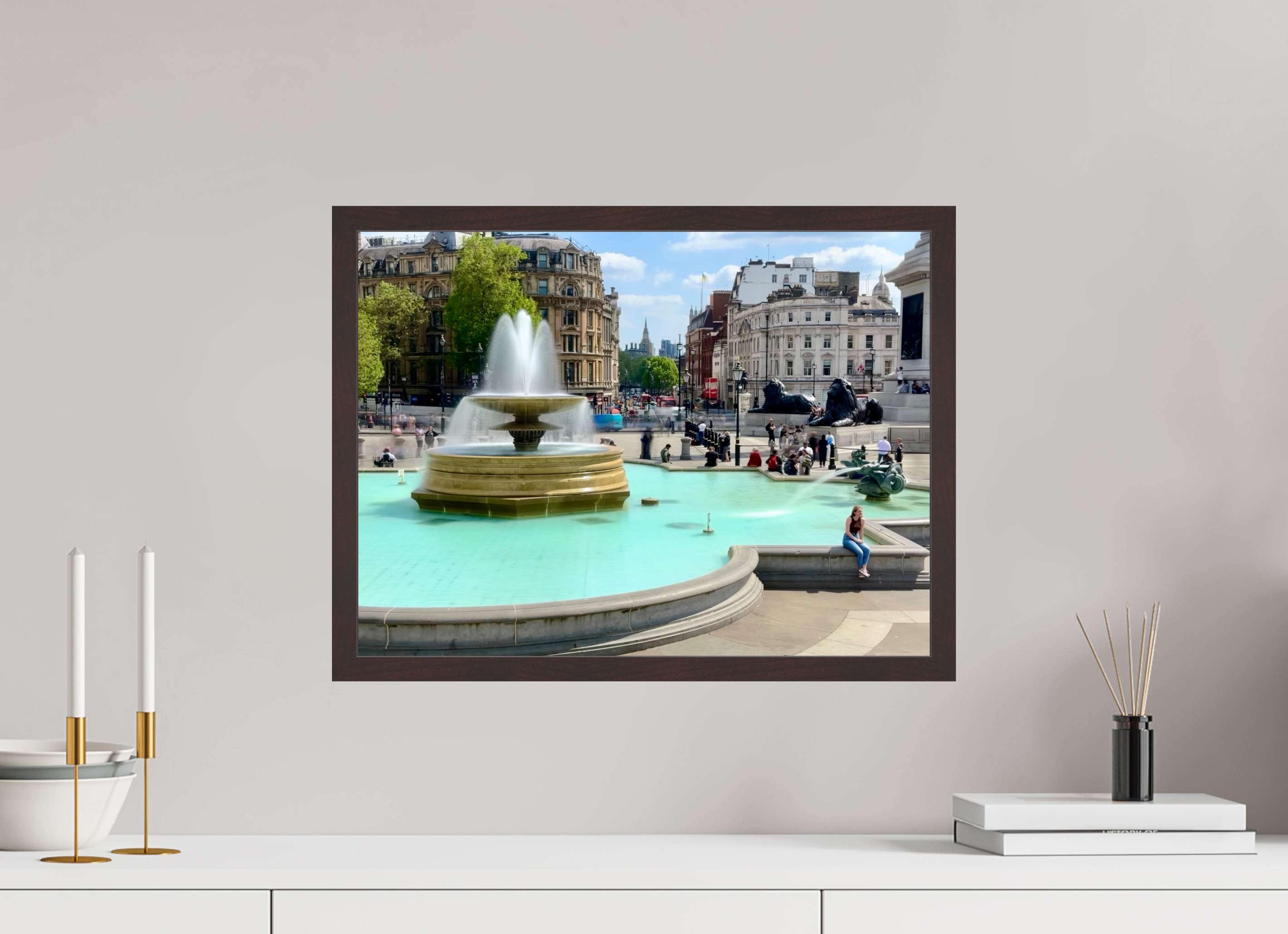 20 x 15″, ArtBox On Aluminum Dibond Trafalgar Square, View 2