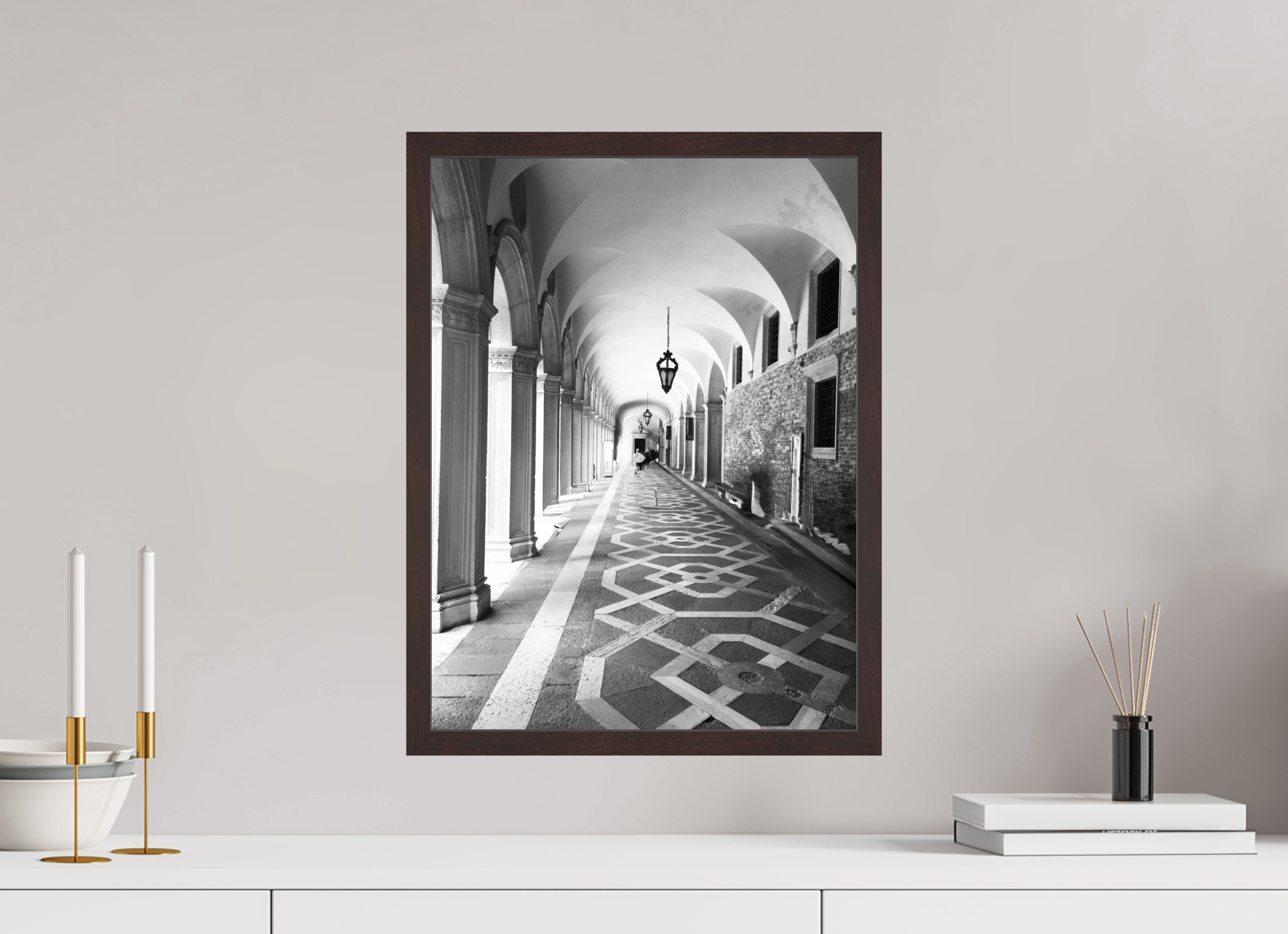 15 x 20″, ArtBox On Aluminum Dibond In the Courtyard of the Doges Palace (Variation 2)