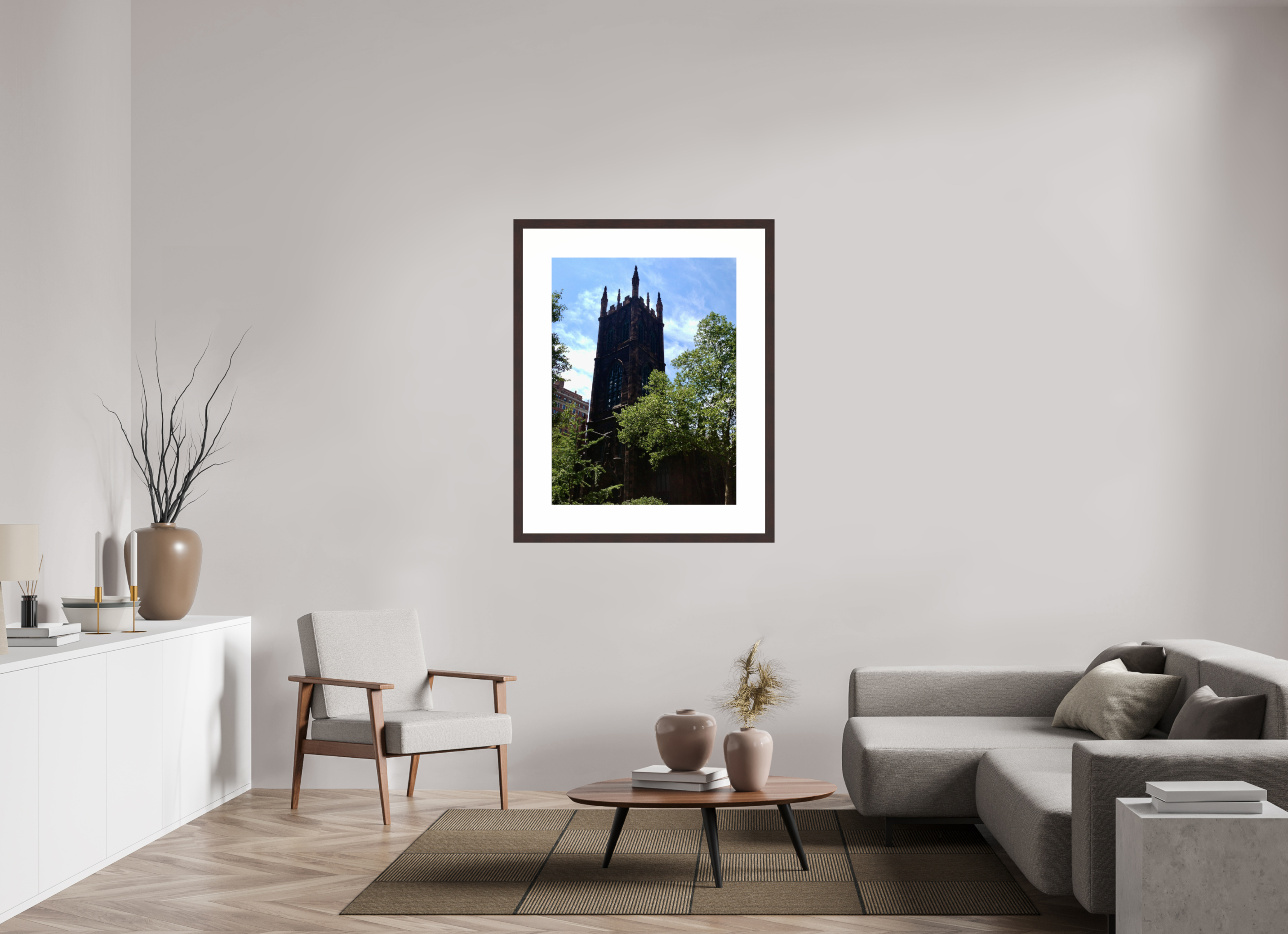 30 x 40″, Framed, Alder Brown, Color Print First Presbyterian