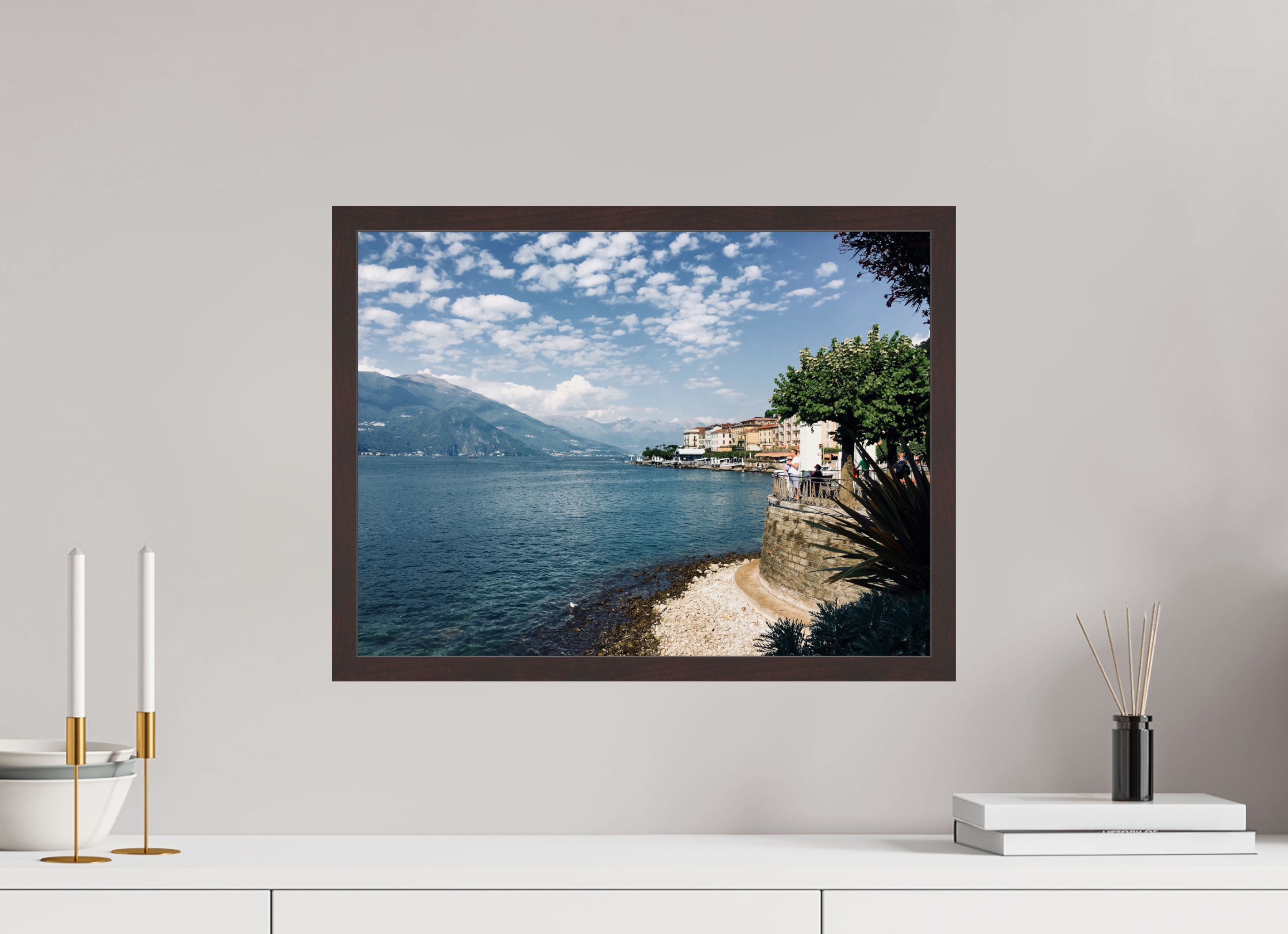 20 x 15″, ArtBox On Aluminum Dibond View from Bellagio