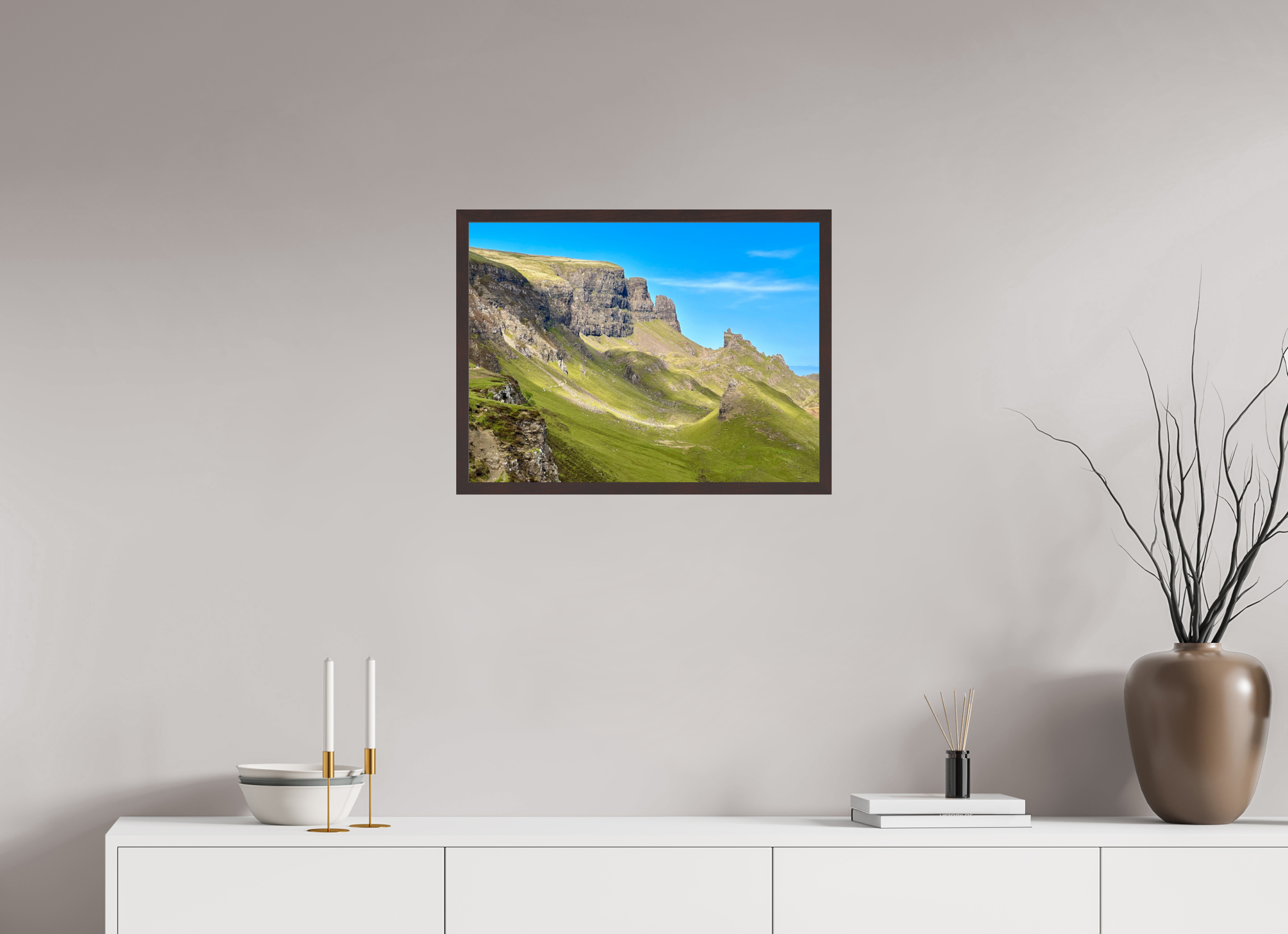 24 x 18″, ArtBox On Aluminum Dibond The Quiraing (Alternate View)