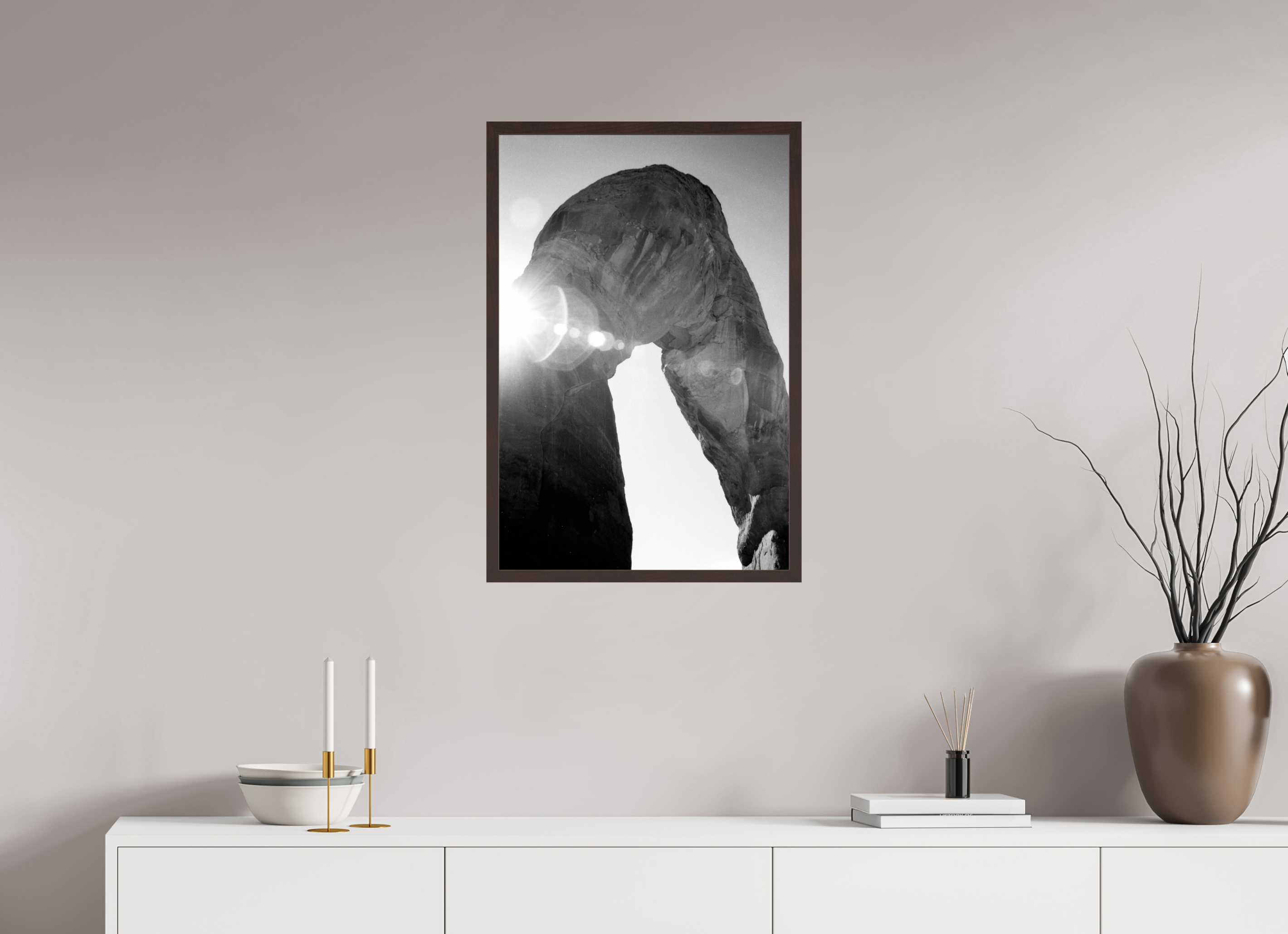 20 x 29.7″, ArtBox On Aluminum Dibond Delicate Arch, Close Up