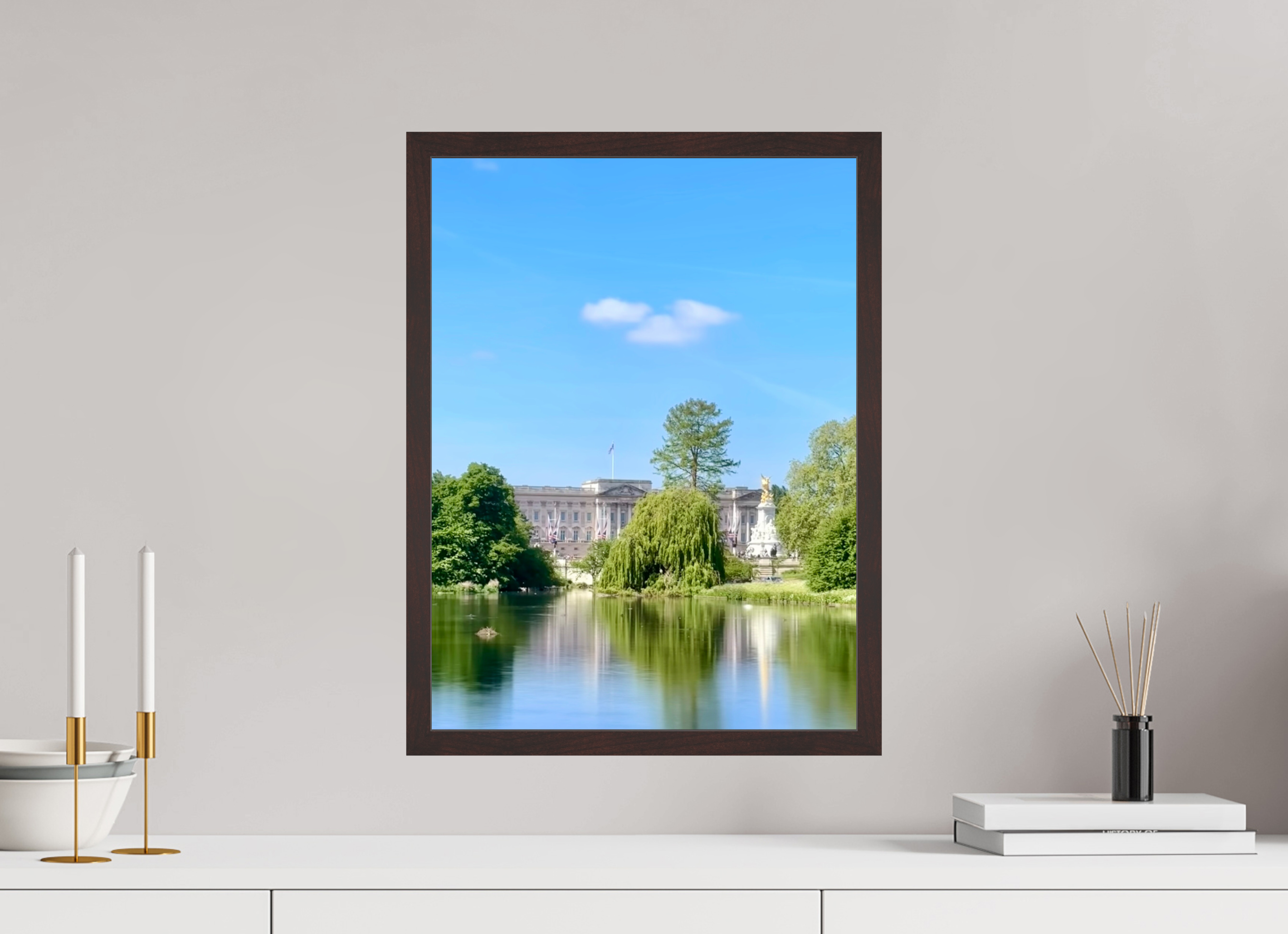 15 x 20″, ArtBox On Aluminum Dibond Buckingham Palace