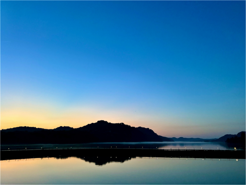 Main image Dusk, Cordell Hull Reservoir (View 2)