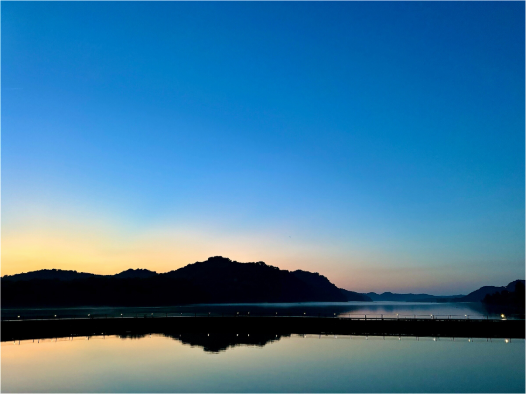 Main image Dusk, Cordell Hull Reservoir (View 2)