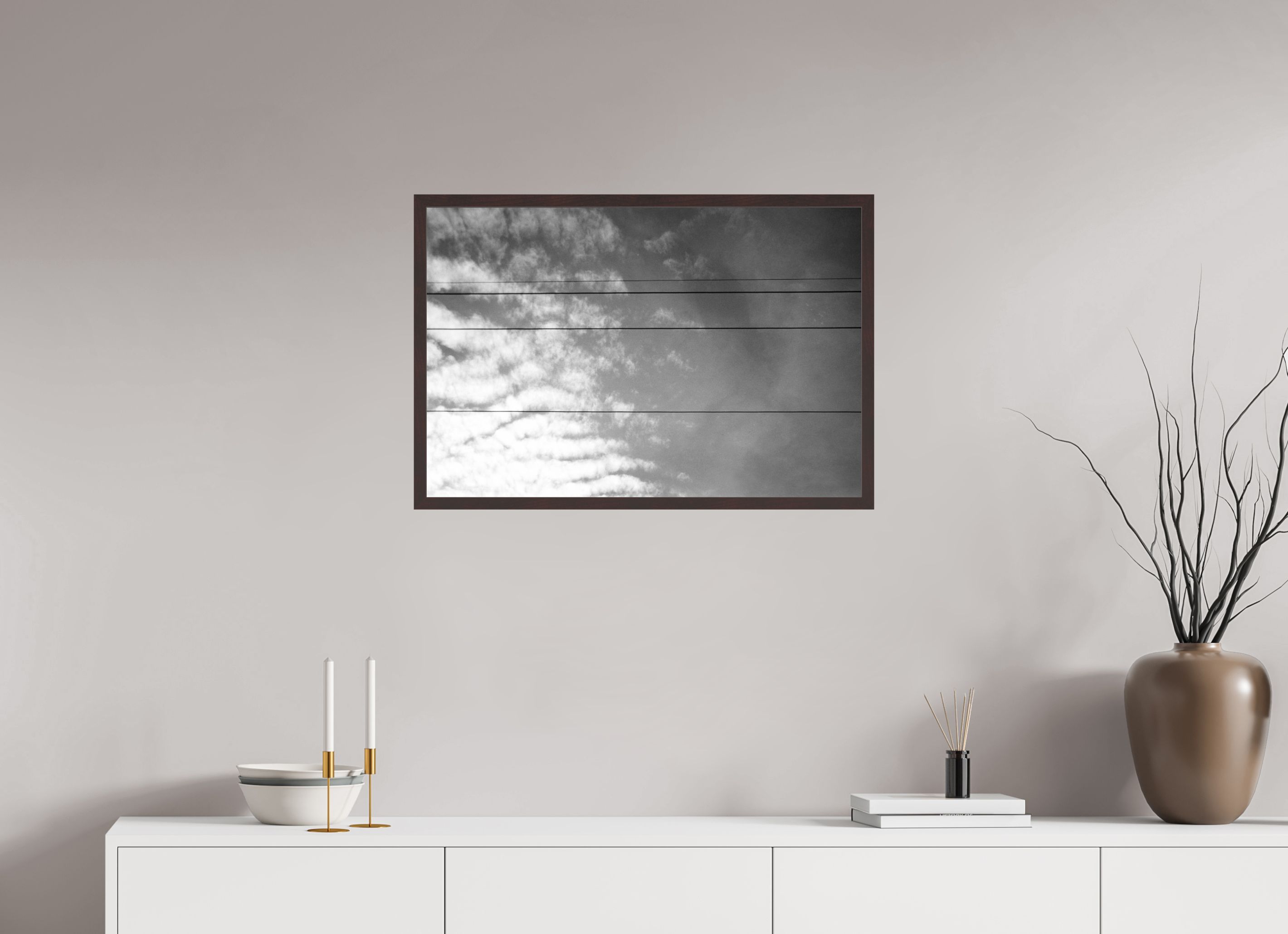 29.7 x 20″, ArtBox On Aluminum Dibond Lines