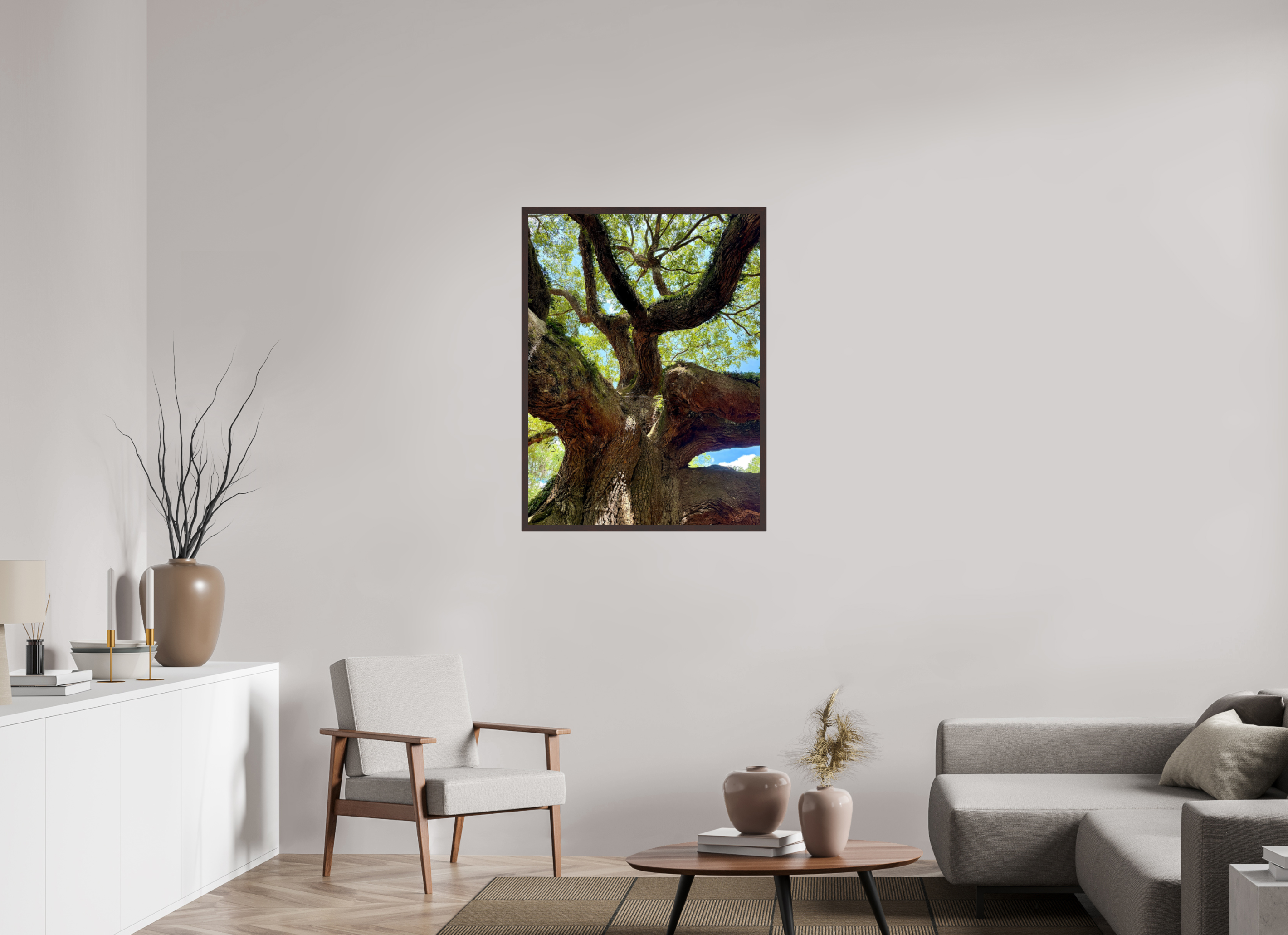 30 x 40″, ArtBox On Aluminum Dibond Angel Oak