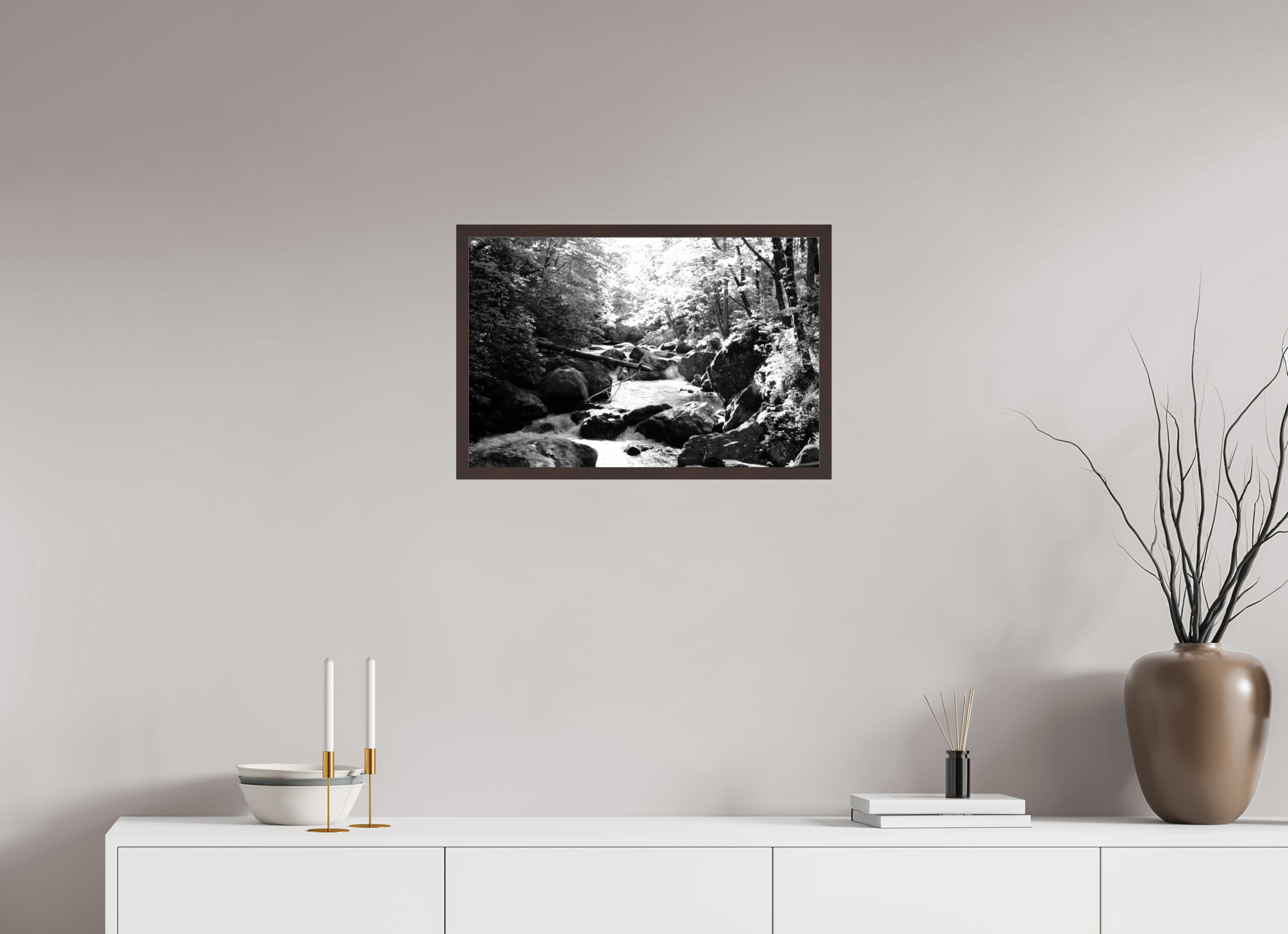 24 x 16″, ArtBox On Aluminum Dibond Tallulah Gorge