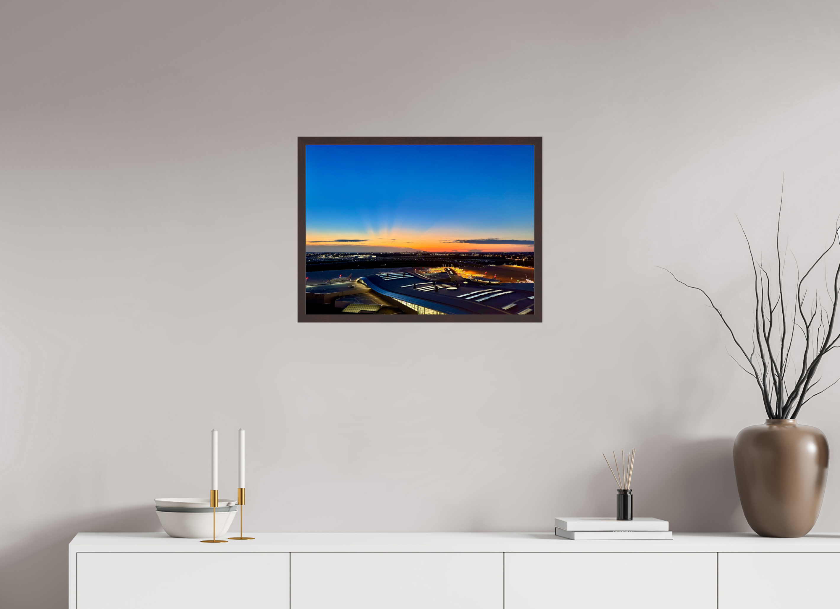 24 x 18″, ArtBox On Aluminum Dibond BNA, Dusk