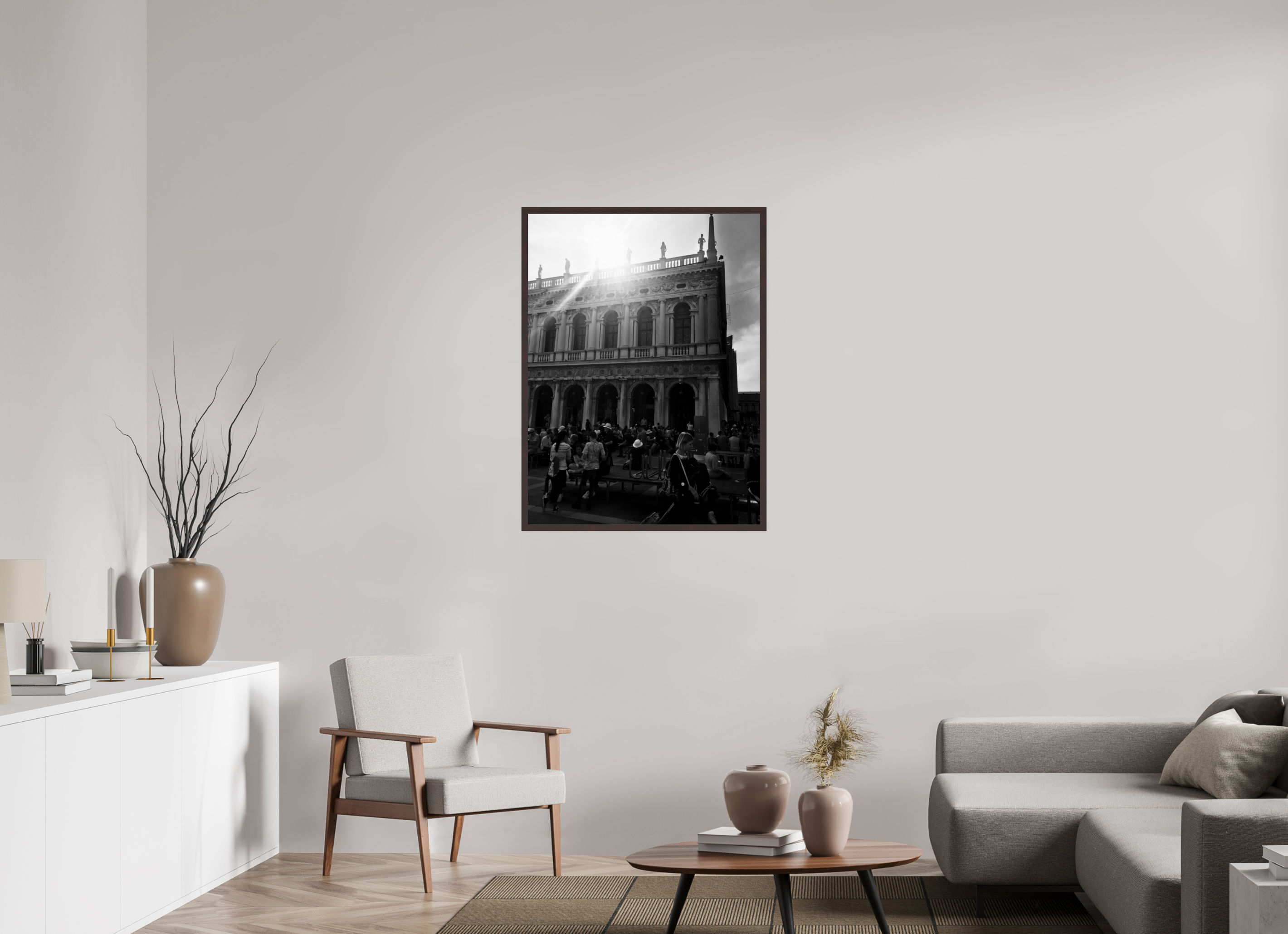 30 x 40″, ArtBox On Aluminum Dibond Piazzetta San Marco (View 2)