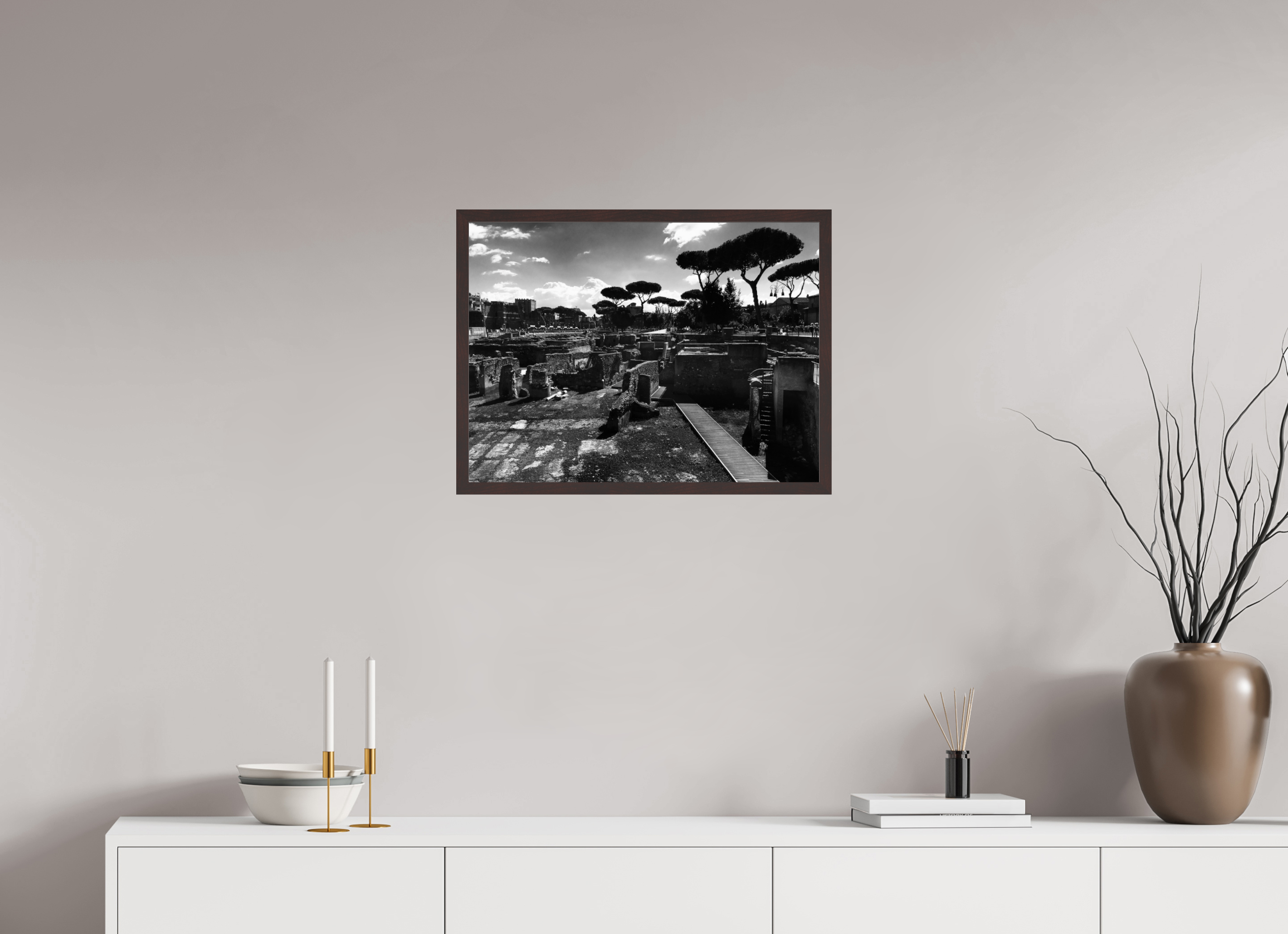 24 x 18″, ArtBox On Aluminum Dibond Imperial Forum
