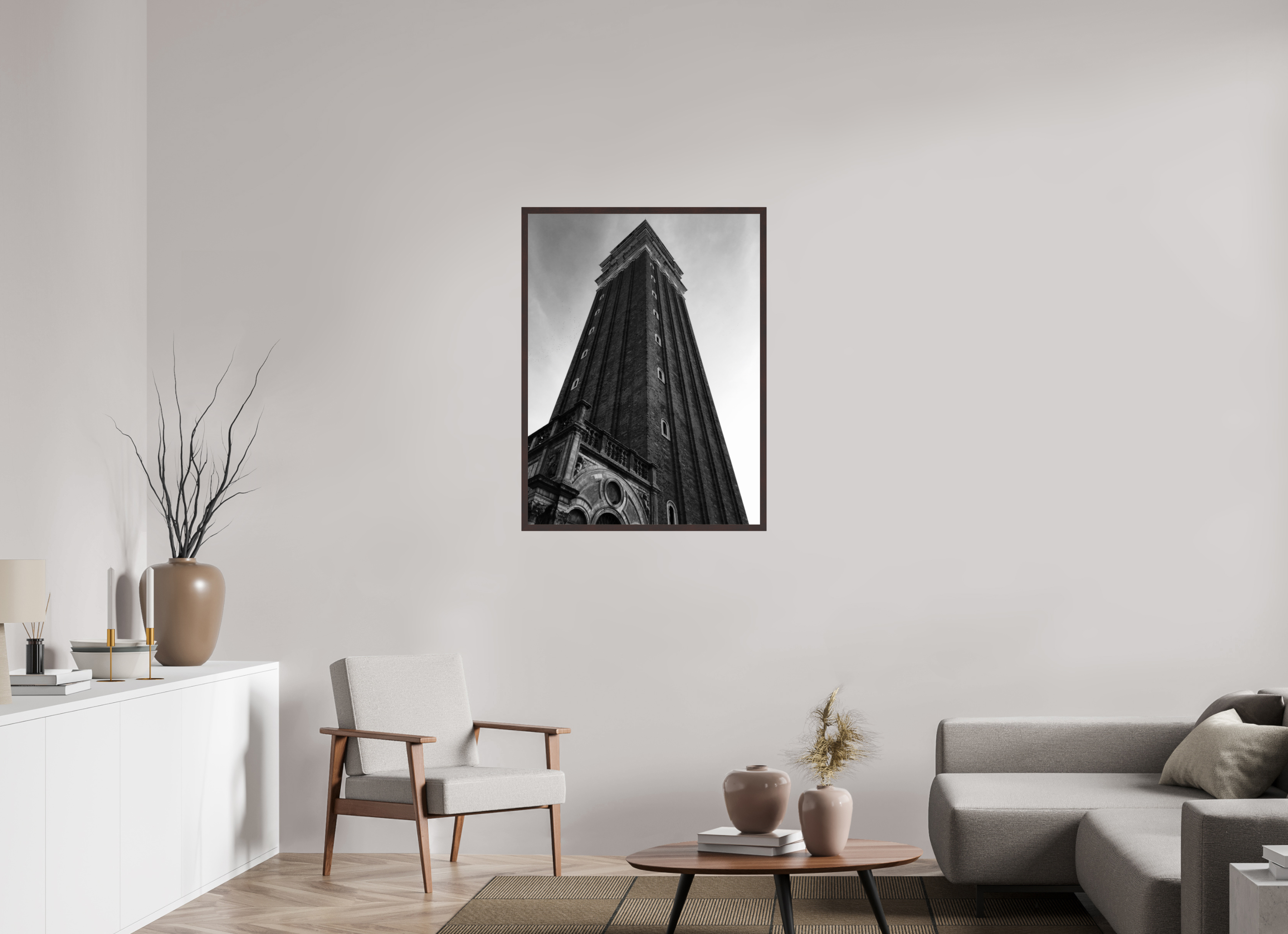 30 x 40″, ArtBox On Aluminum Dibond Campanile San Marco