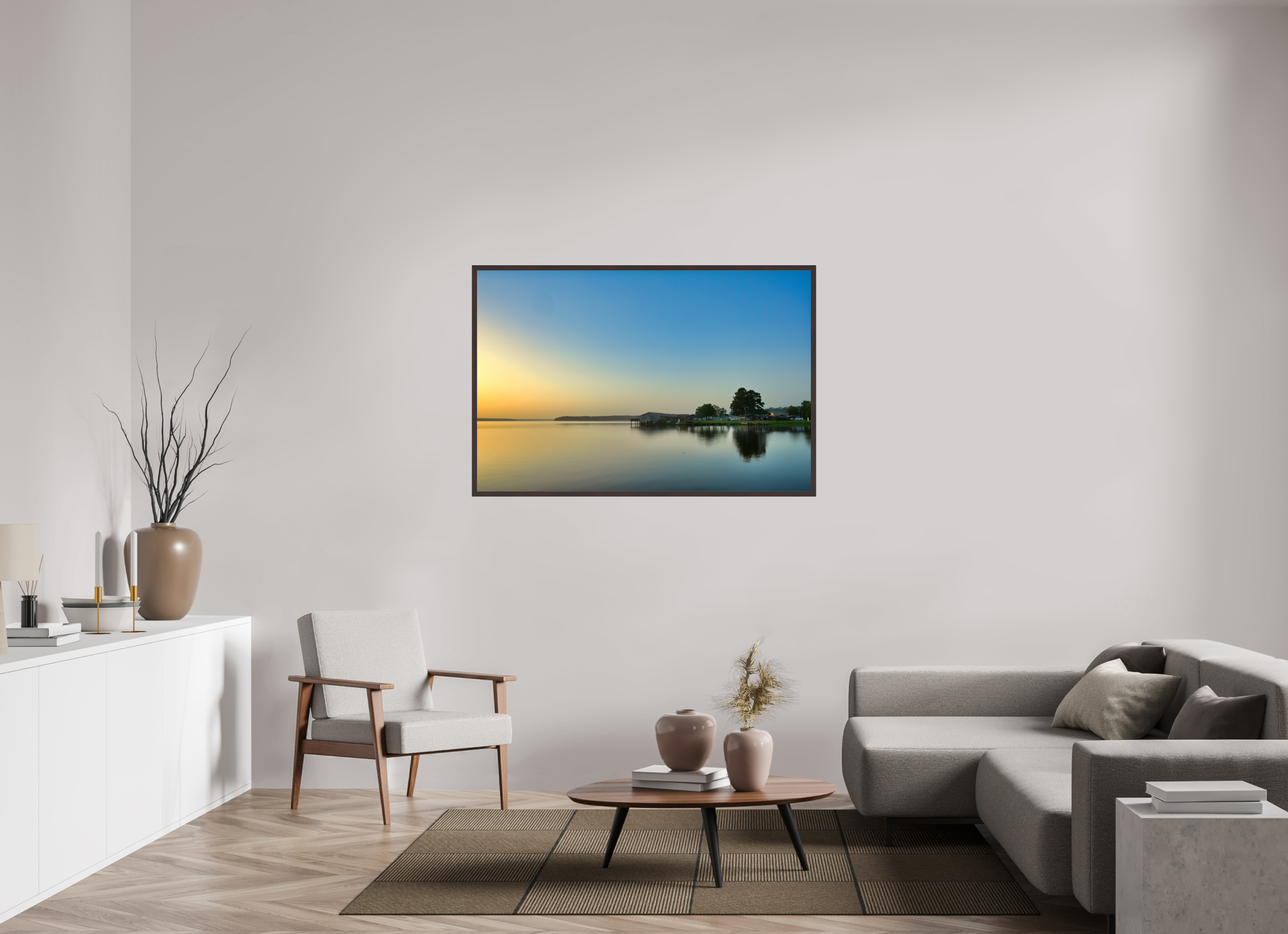 54 x 36″, ArtBox On Aluminum Dibond D'Arbonne Lake
