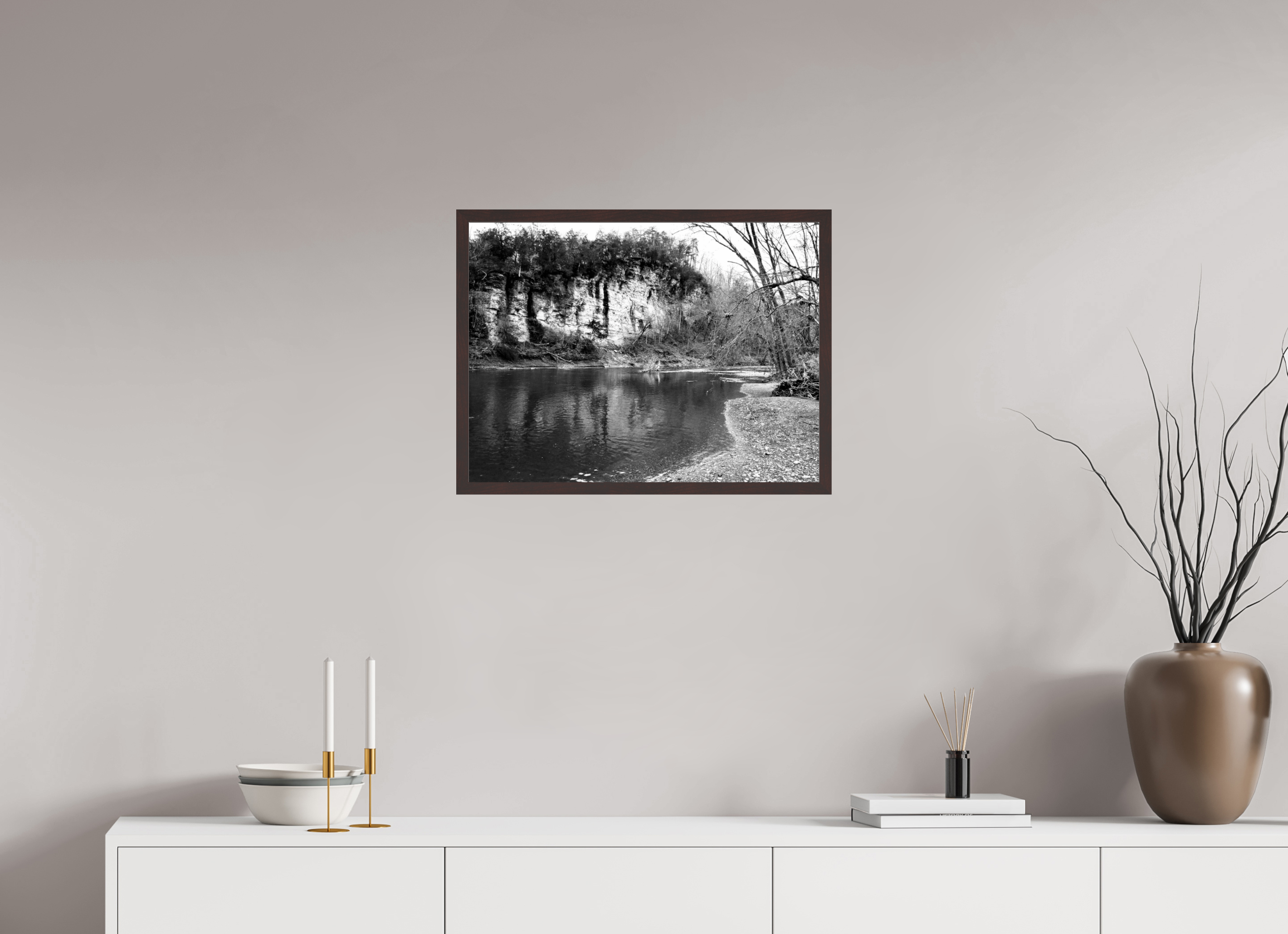 24 x 18″, ArtBox On Aluminum Dibond On the Chestatee