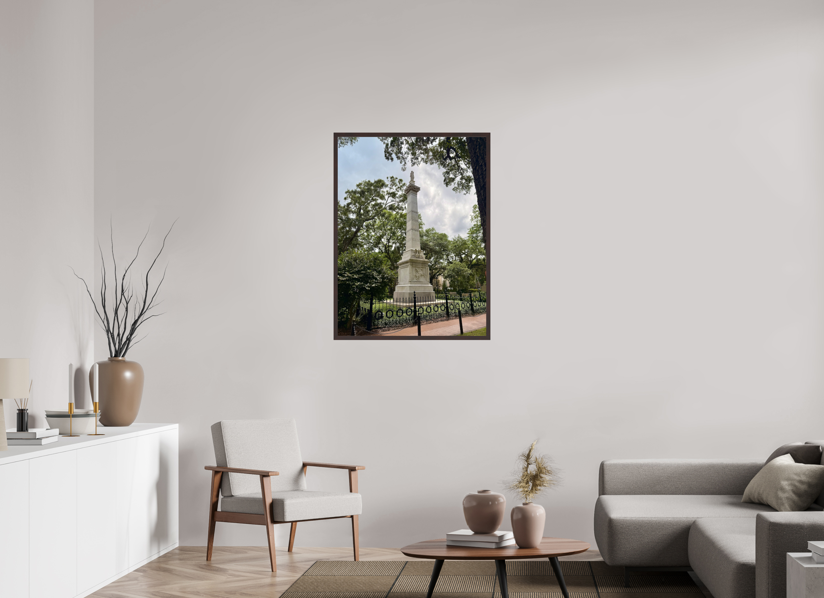 30 x 40″, ArtBox On Aluminum Dibond Monterey Square
