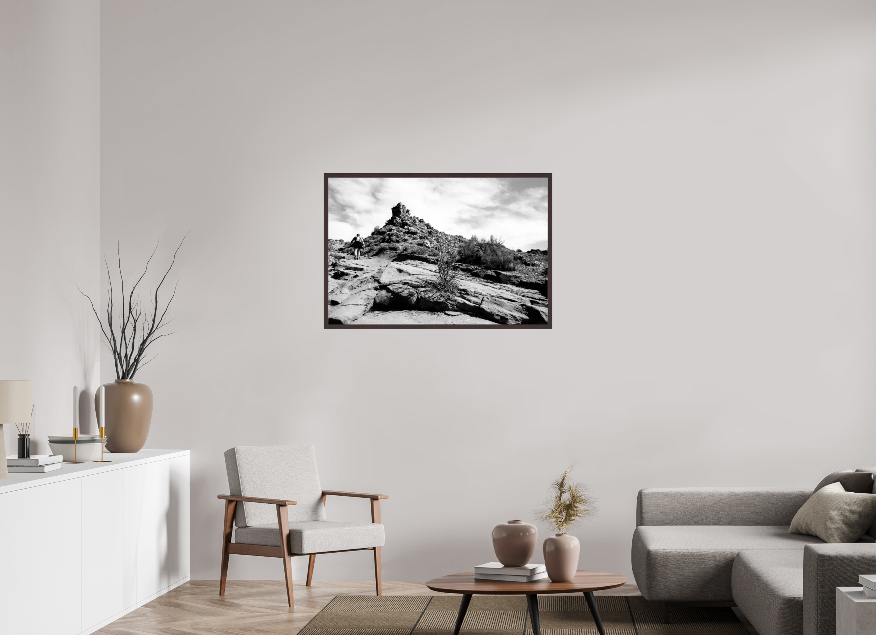 41.5 x 28″, ArtBox On Aluminum Dibond Moab Rock Formation