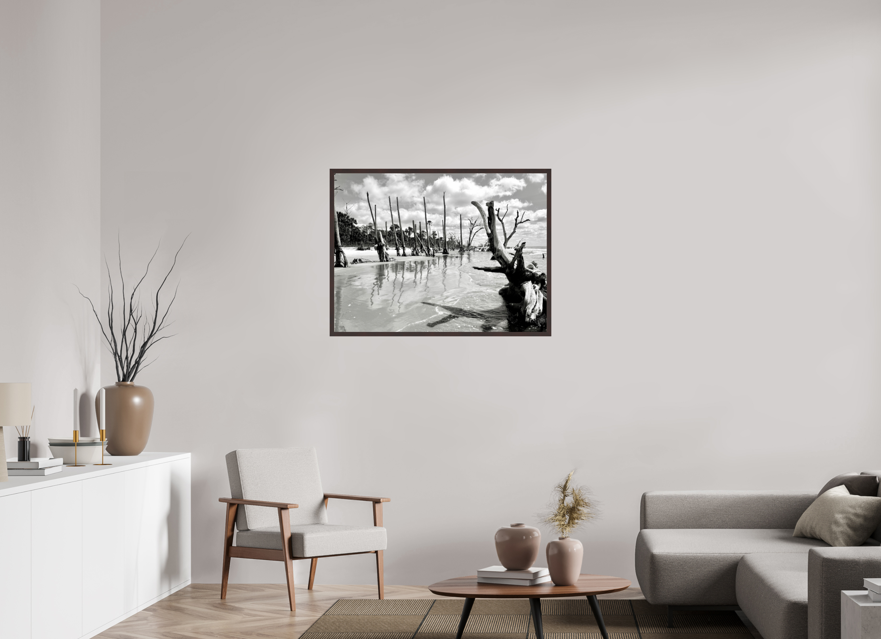 40 x 30″, ArtBox On Aluminum Dibond Trees at Capers Island