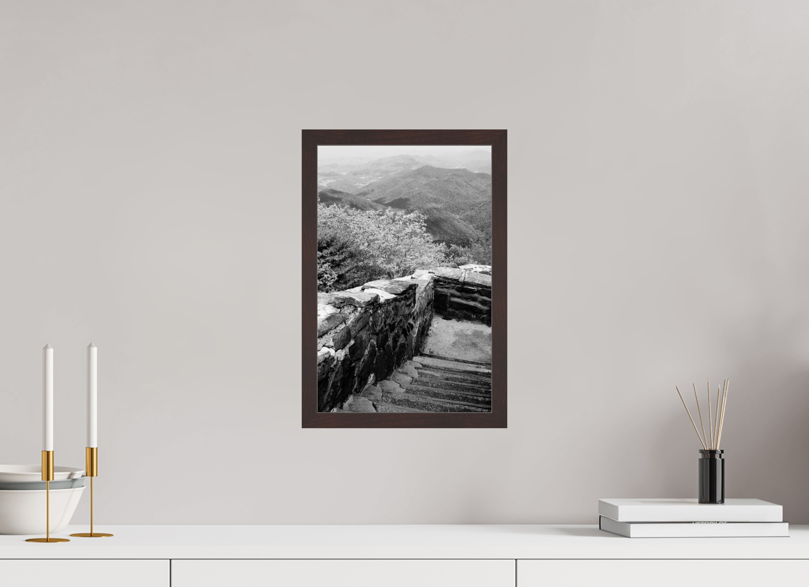 10 x 15″, ArtBox On Aluminum Dibond Stairs at Mountain Lookout