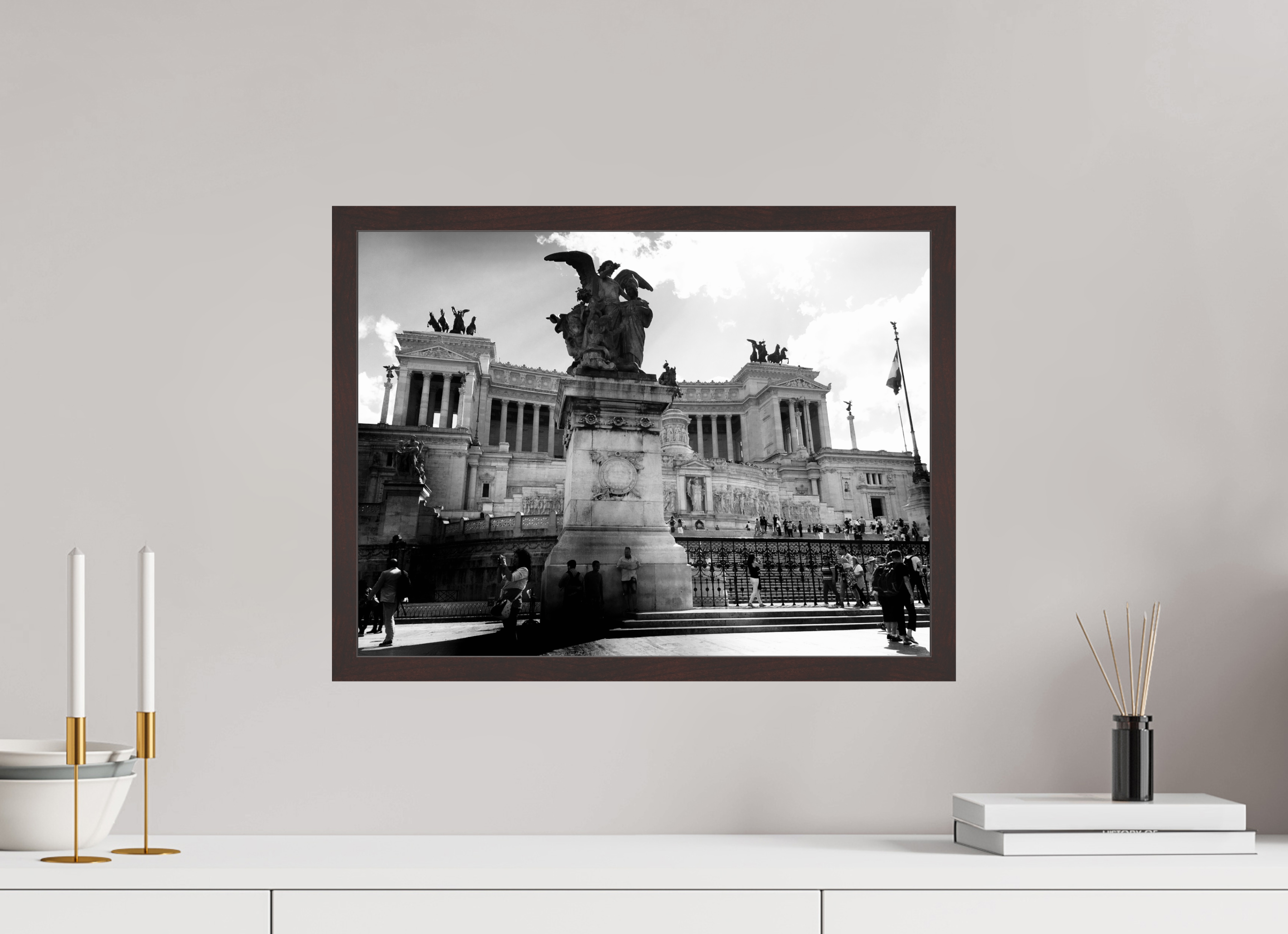 20 x 15″, ArtBox On Aluminum Dibond Altere della Patria