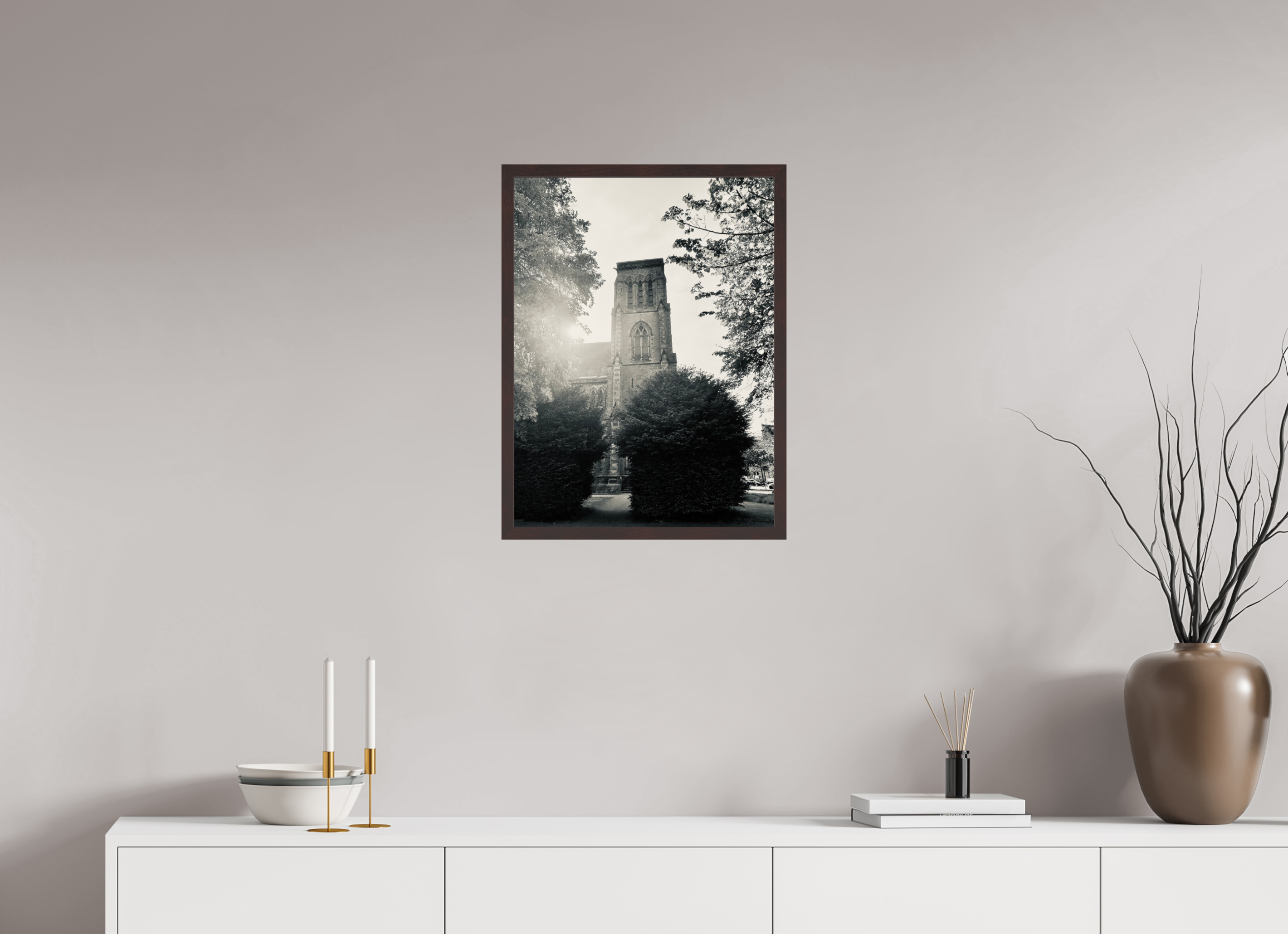 18 x 24″, ArtBox On Aluminum Dibond Inverness Cathedral