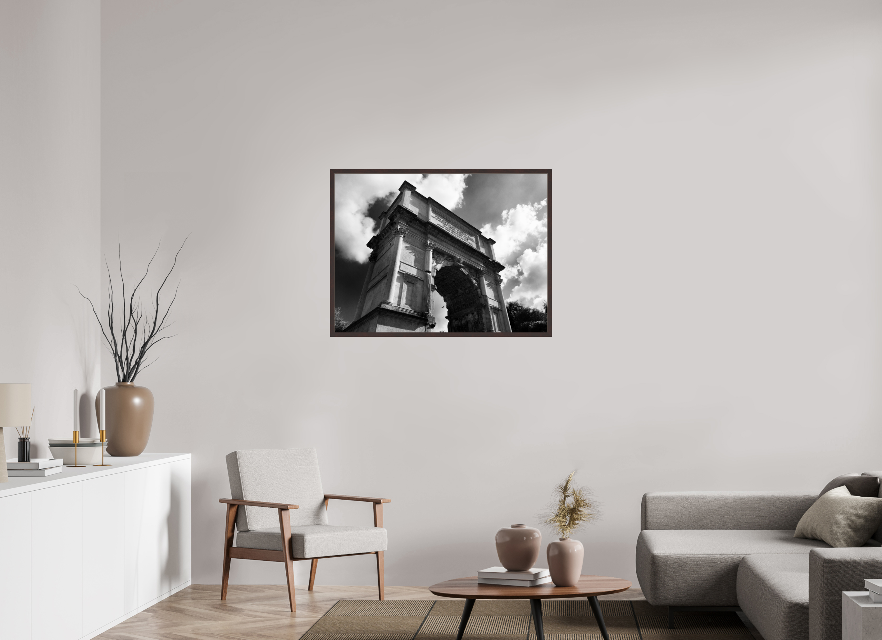 40 x 30″, ArtBox On Aluminum Dibond Arch of Titus