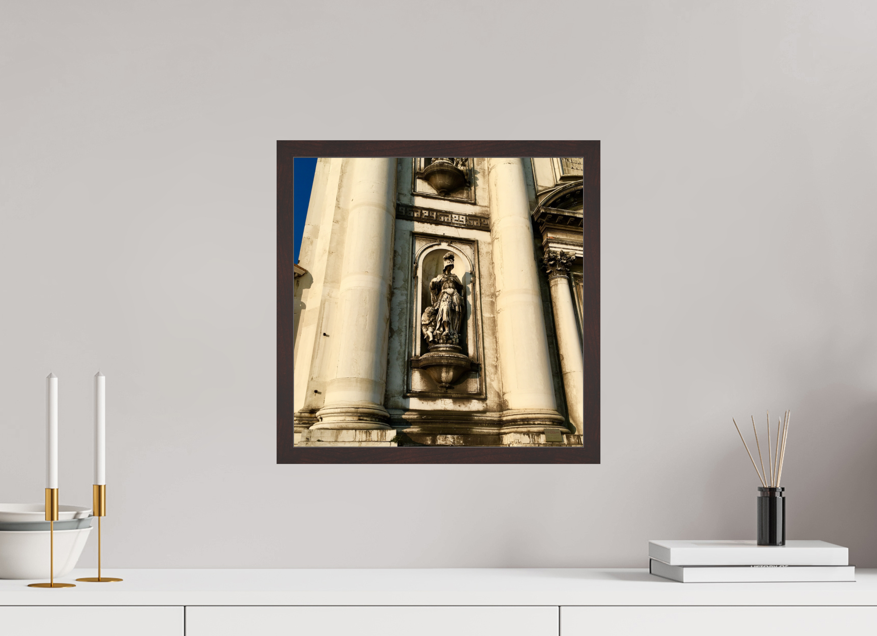 15 x 15″, ArtBox On Aluminum Dibond Santa Maria della Visitazione