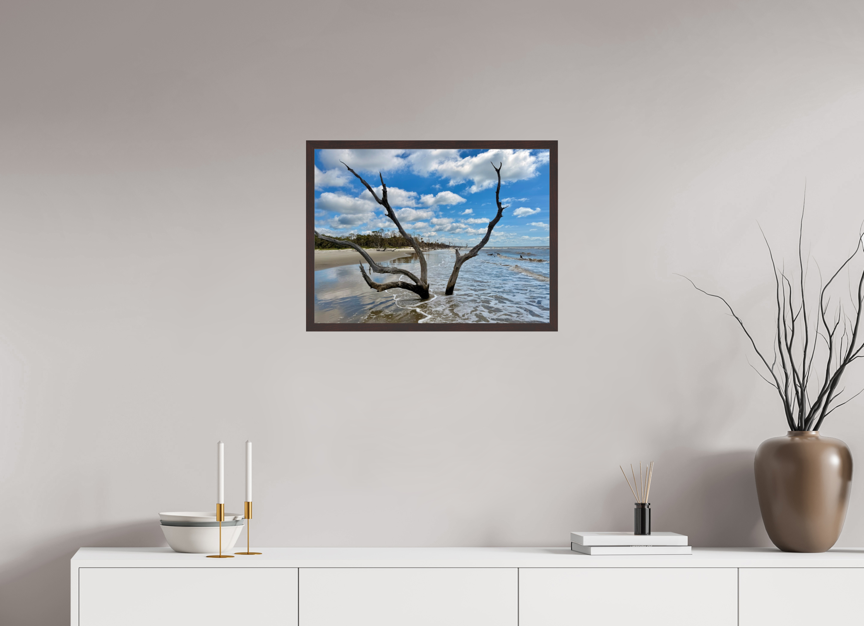 24 x 18″, ArtBox On Aluminum Dibond Tree at Capers Island