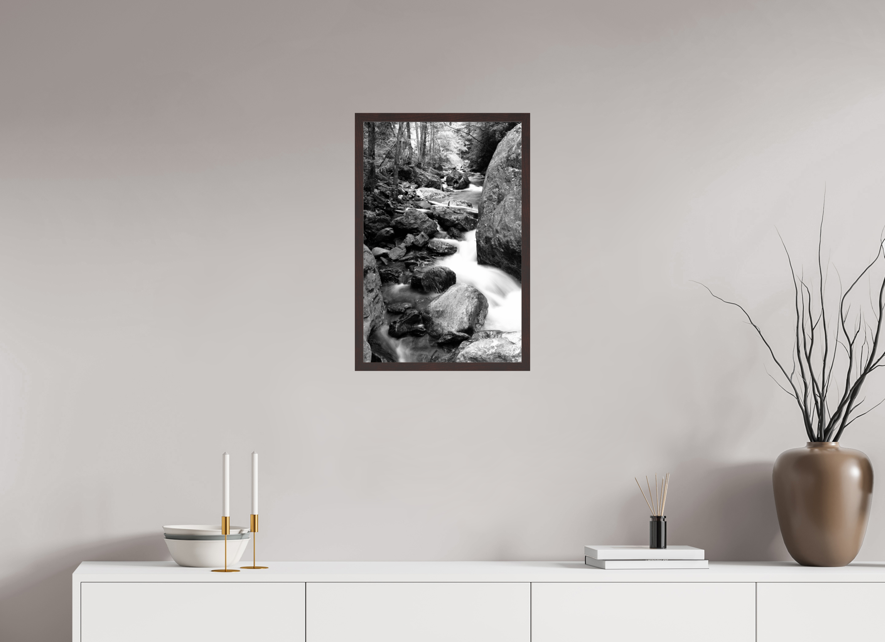 16 x 24″, ArtBox On Aluminum Dibond Tallulah River