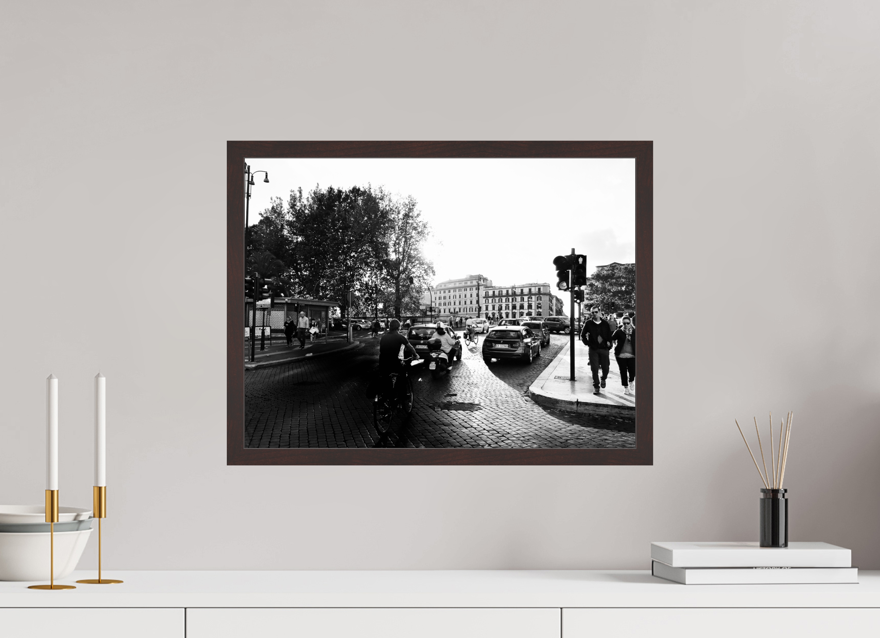 20 x 15″, ArtBox On Aluminum Dibond Near Ponte Cavour