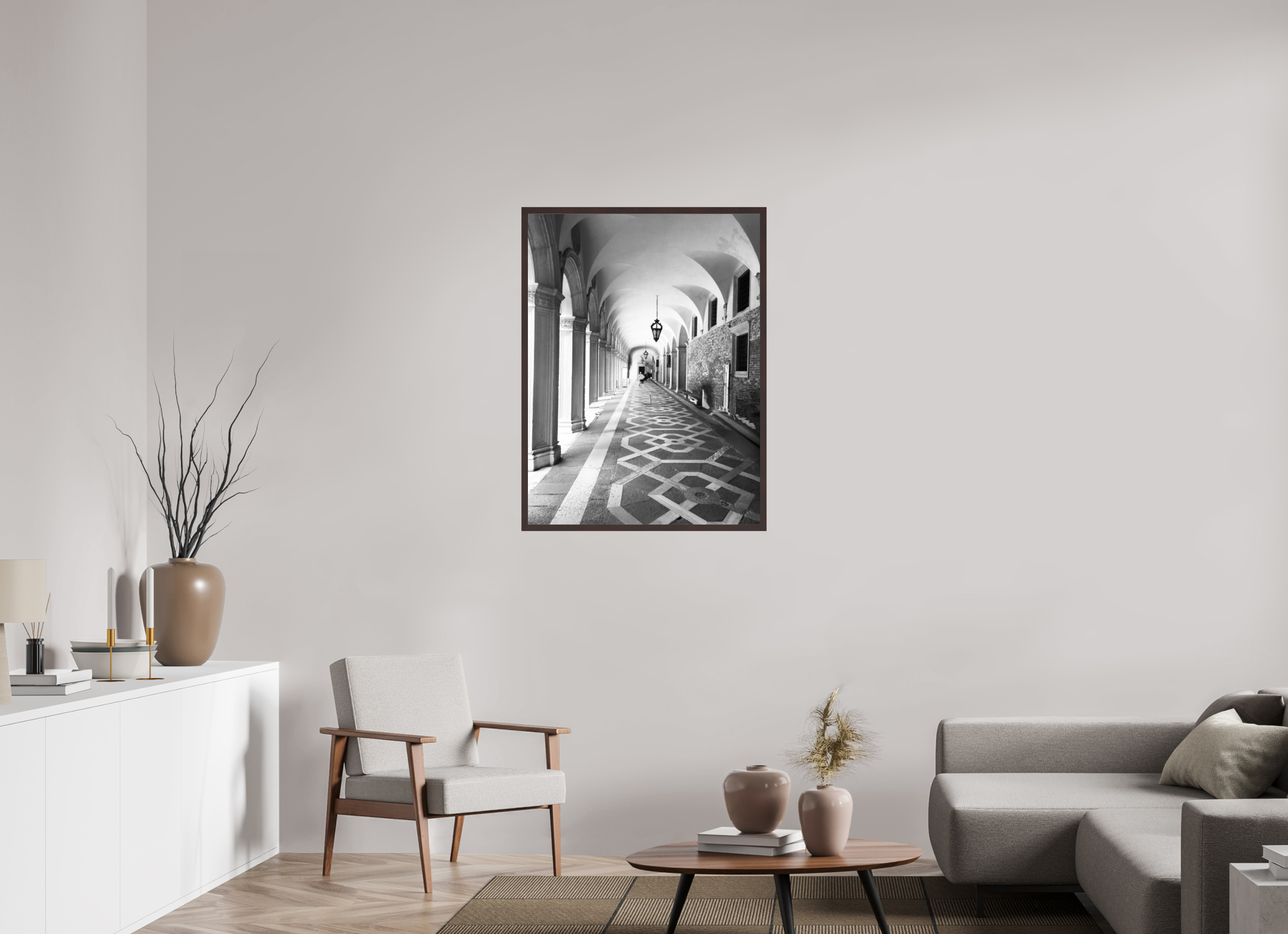 30 x 40″, ArtBox On Aluminum Dibond In the Courtyard of the Doges Palace (Variation 2)