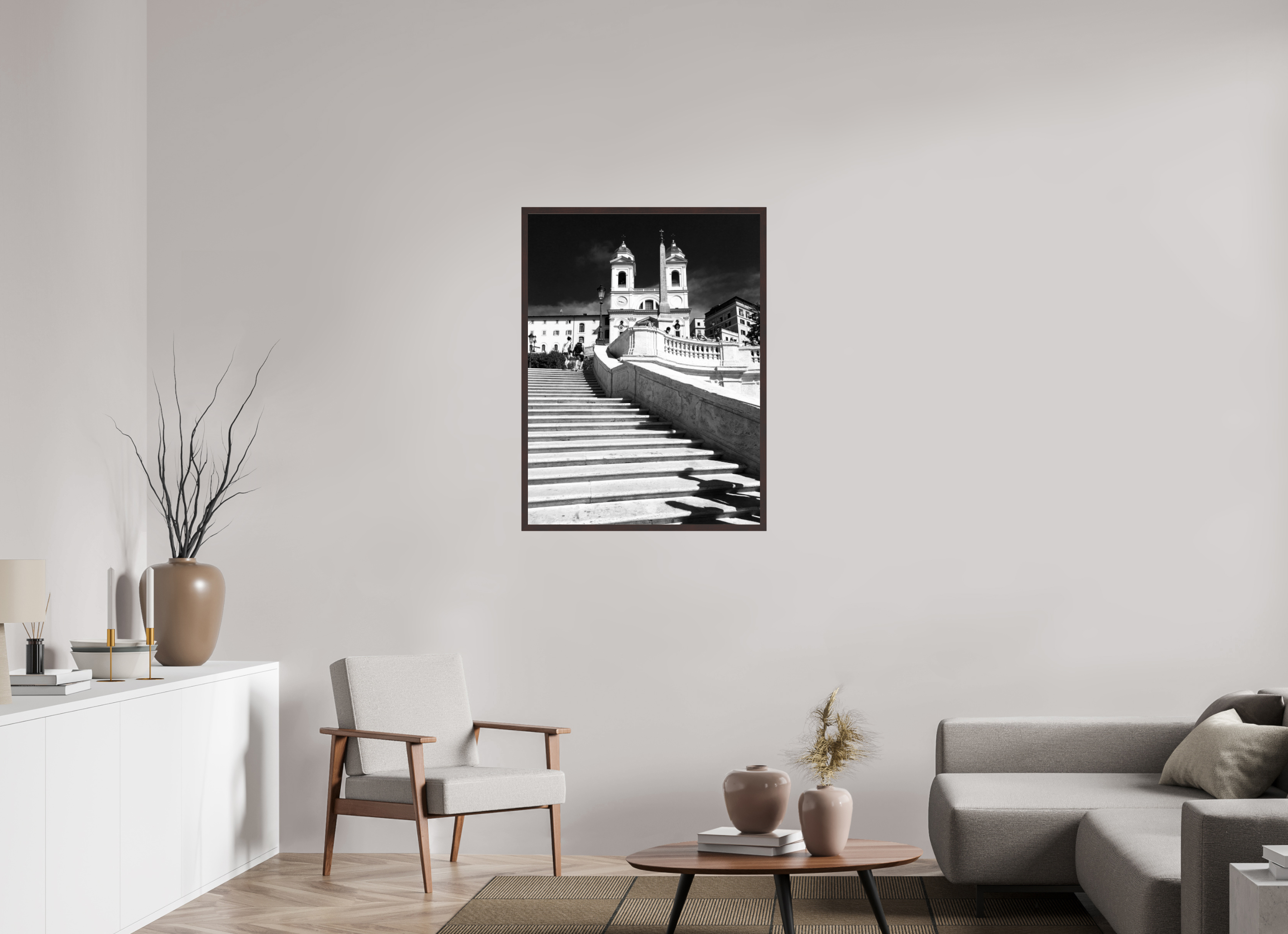 30 x 40″, ArtBox On Aluminum Dibond The Spanish Steps