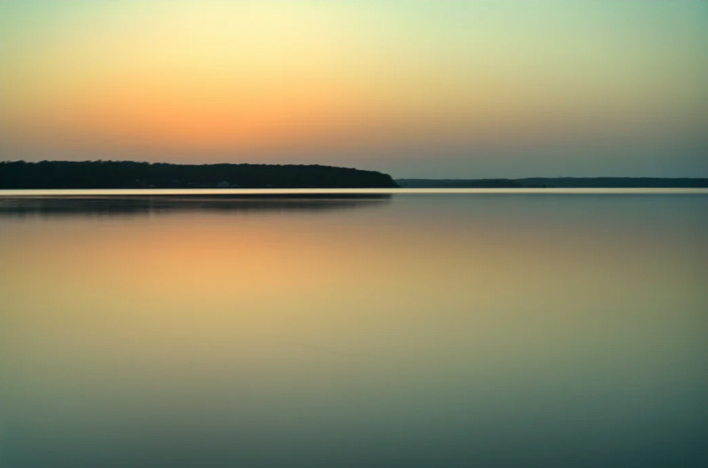 Sunrise at D'Arbonne Lake - hover