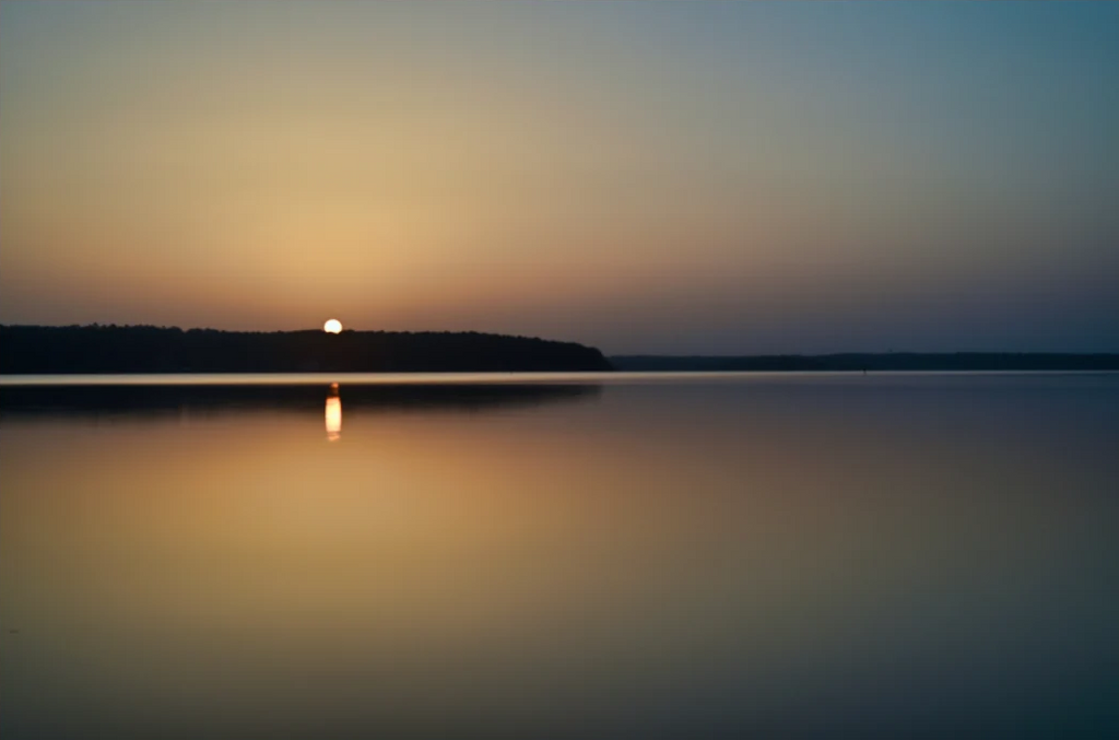 Sunrise, D'Arbonne Lake - hover