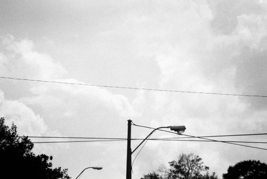 Wires and Street Lamp